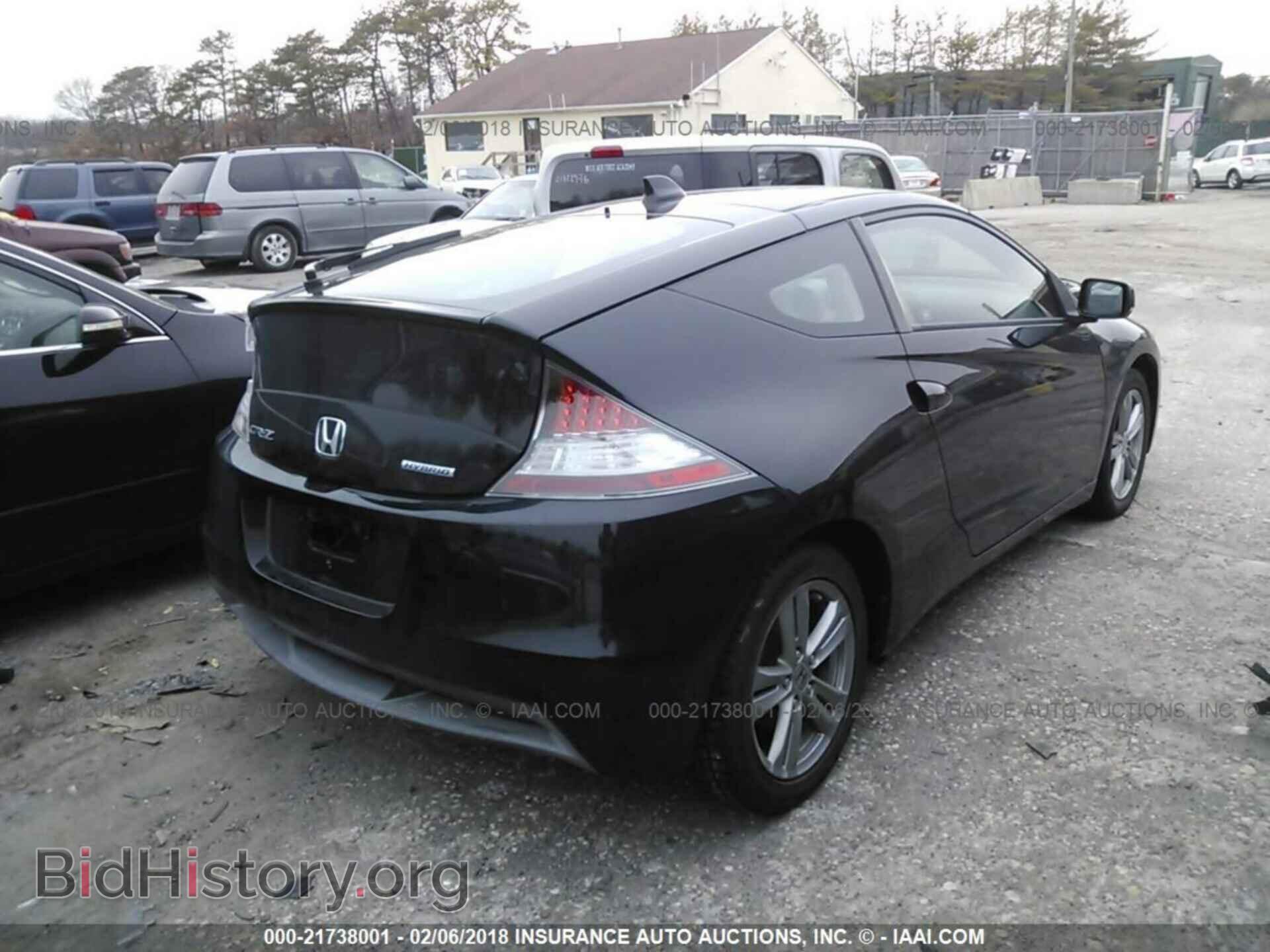 2011 Honda Cr-z - VIN: JHMZF1D68BS007052 - Фото 4