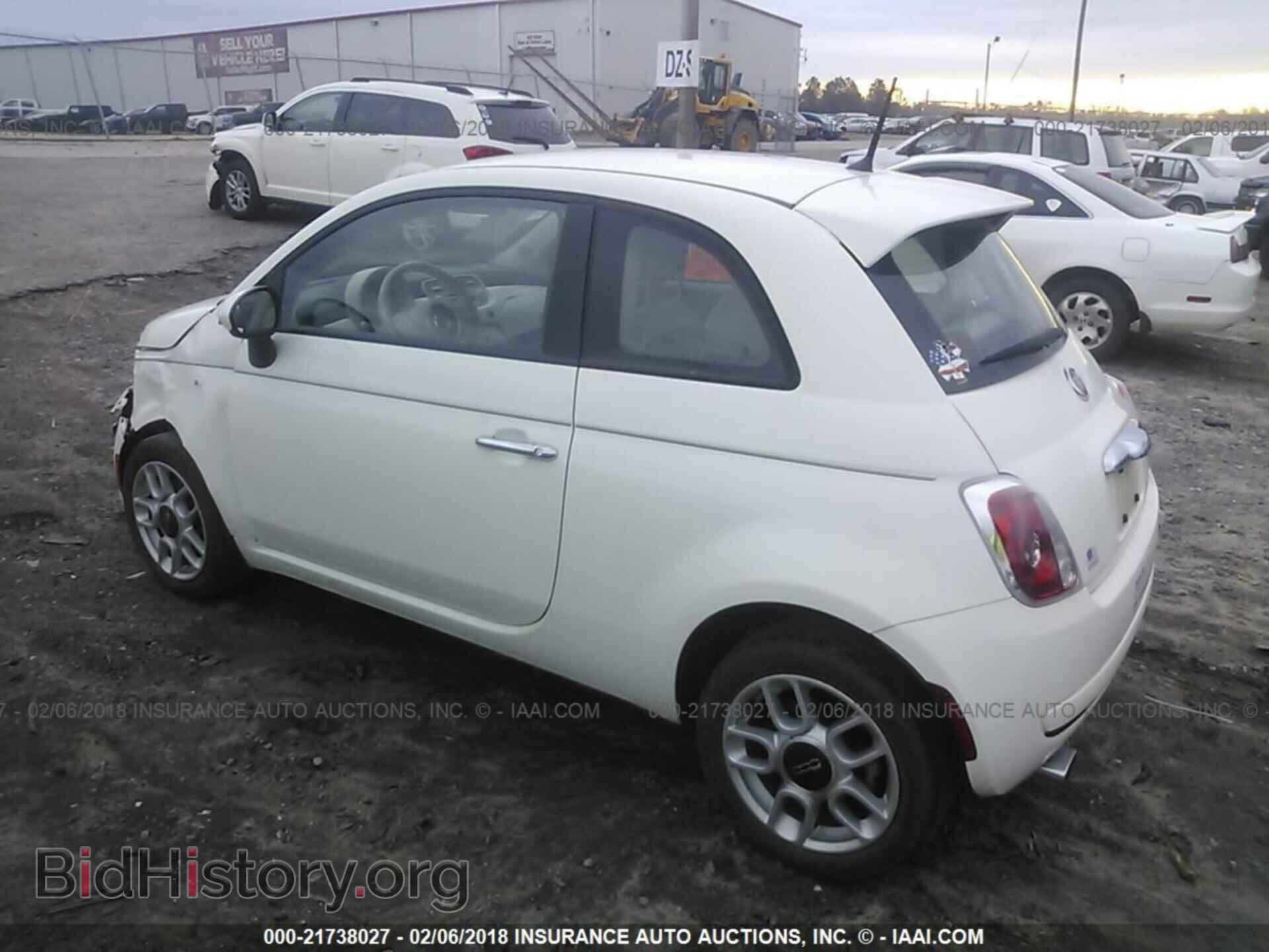 2013 Fiat 500 - VIN: 3C3CFFAR6DT688899 - Фото 3