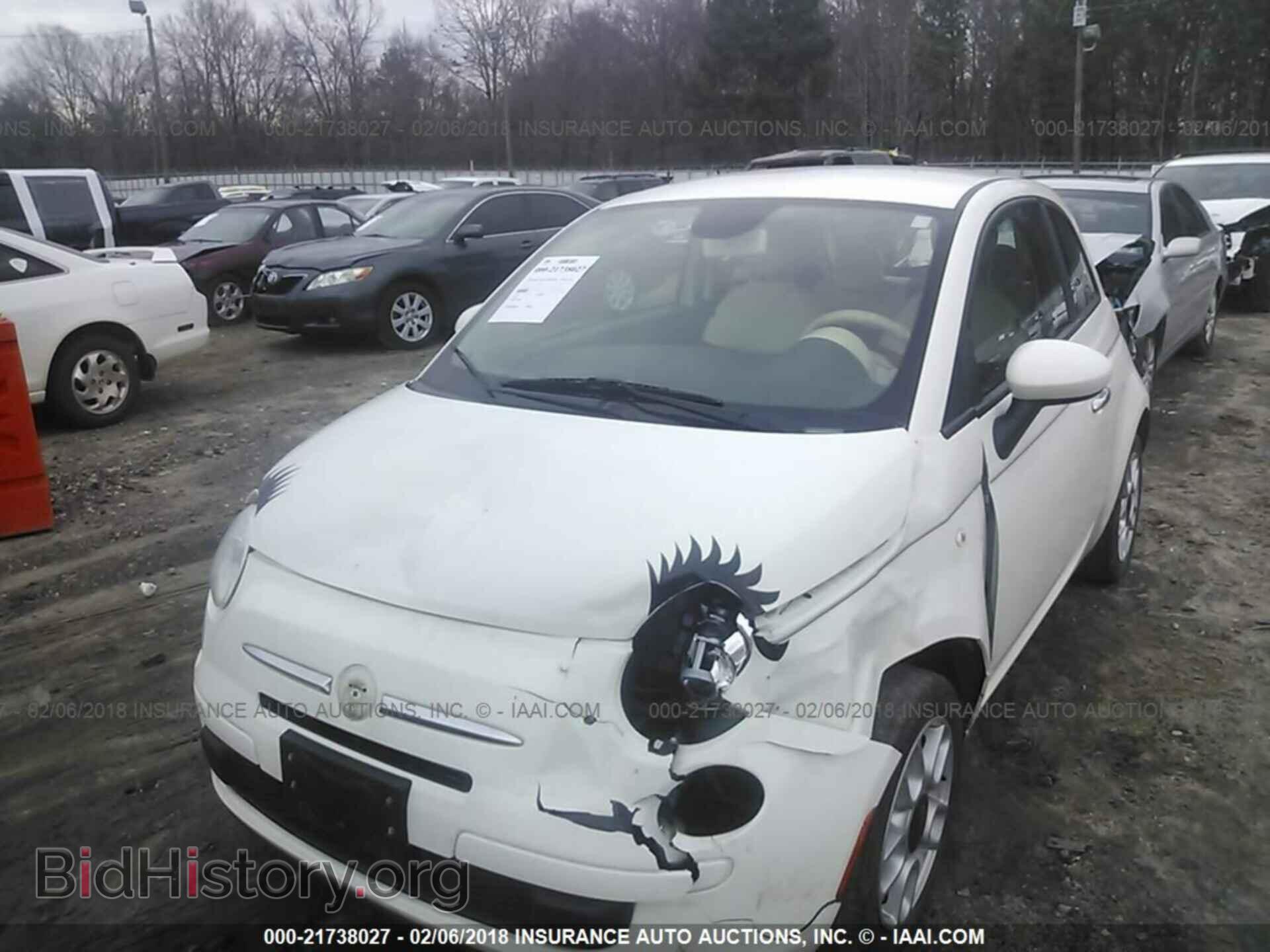 2013 Fiat 500 - VIN: 3C3CFFAR6DT688899 - Фото 6