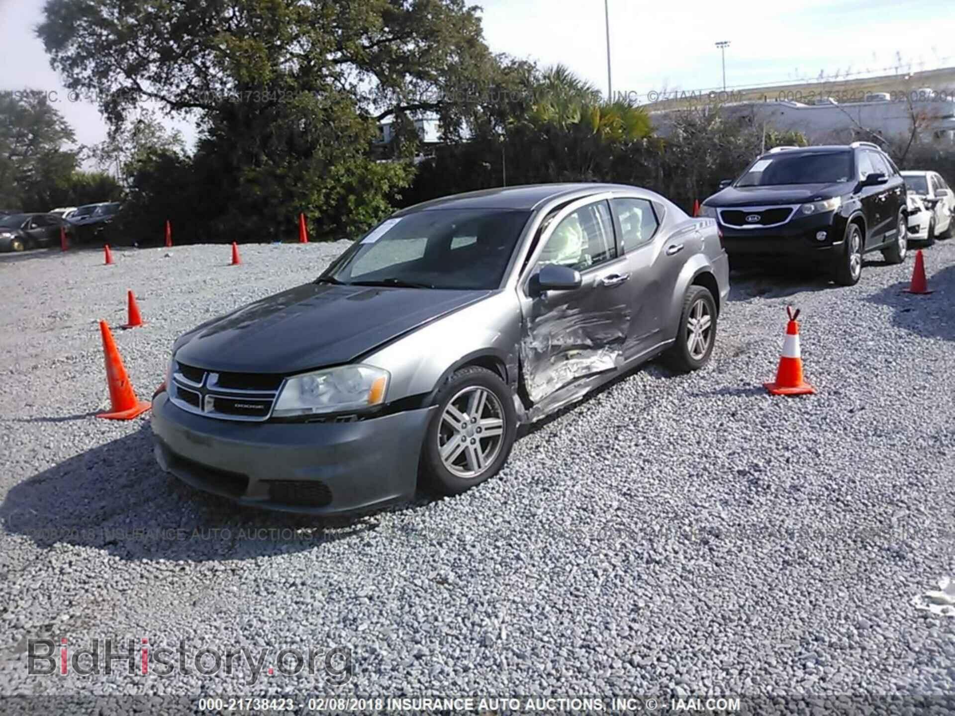 2012 Dodge Avenger - VIN: 1C3CDZCB2CN153672 - Фото 2