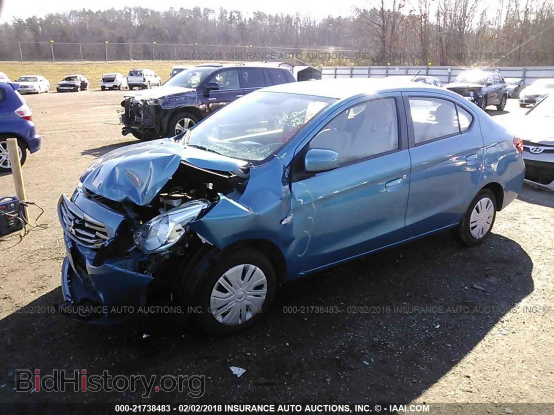 2017 Mitsubishi Mirage - VIN: ML32F3FJ1HHF10868 - Фото 2