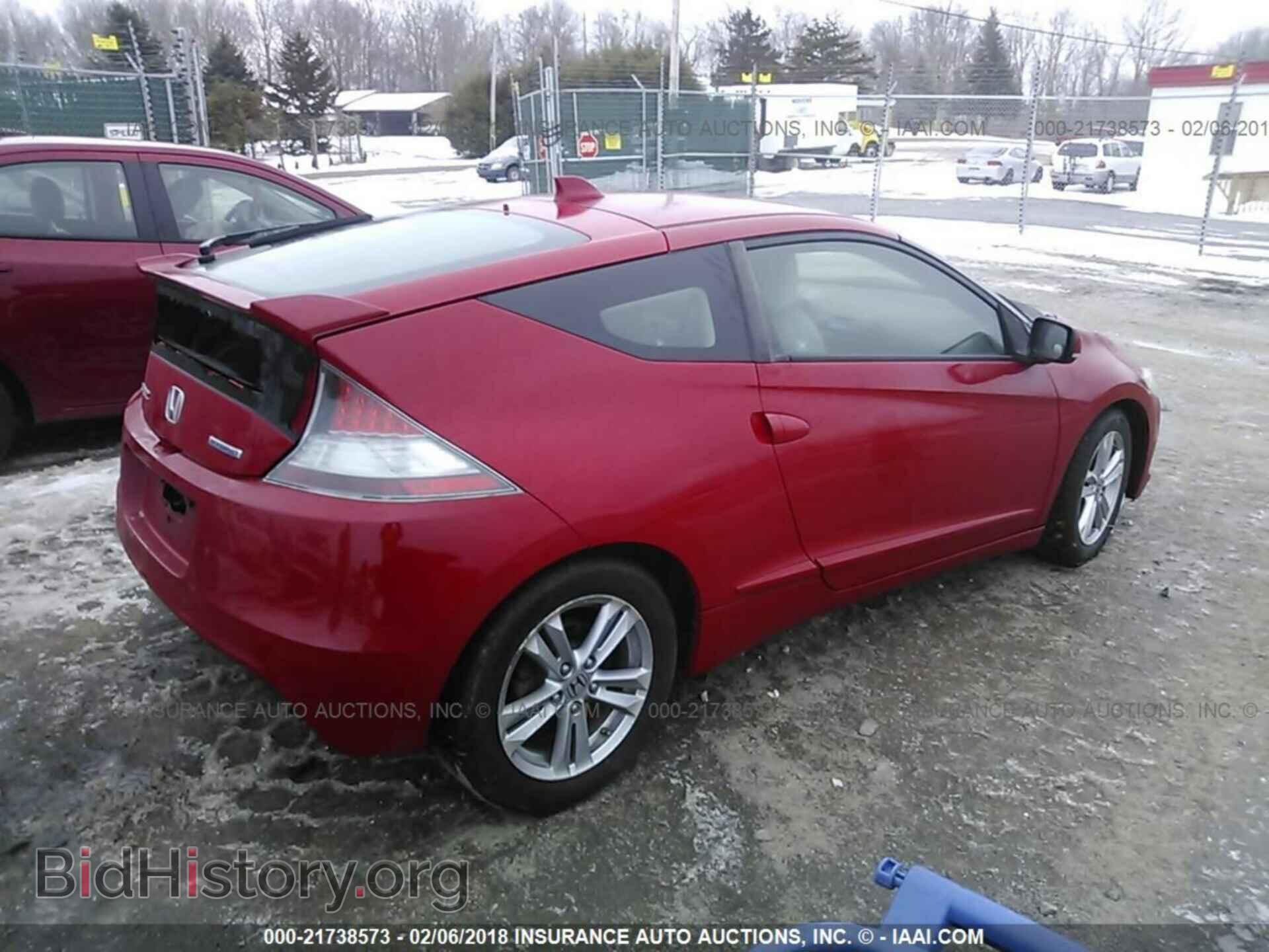2011 Honda Cr-z - VIN: JHMZF1D66BS006286 - Фото 4