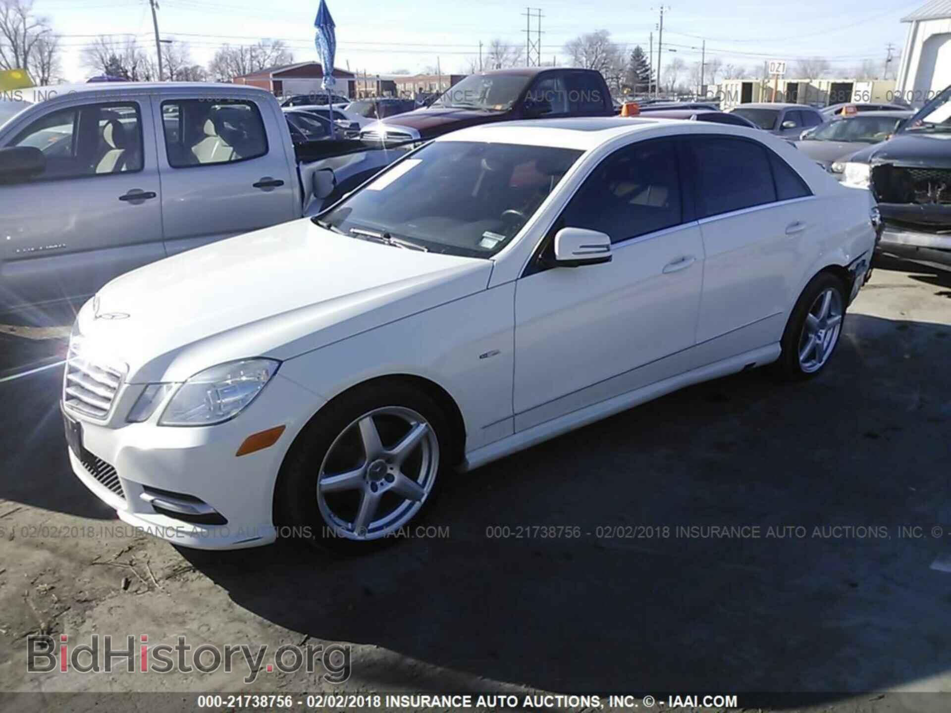 2012 Mercedes-benz E - VIN: WDDHF8JB2CA638125 - Фото 2