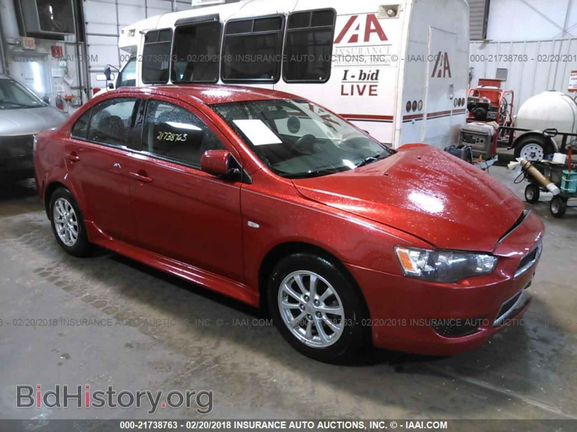 Фотография JA32V2FWXCU032001 - Mitsubishi Lancer 2012