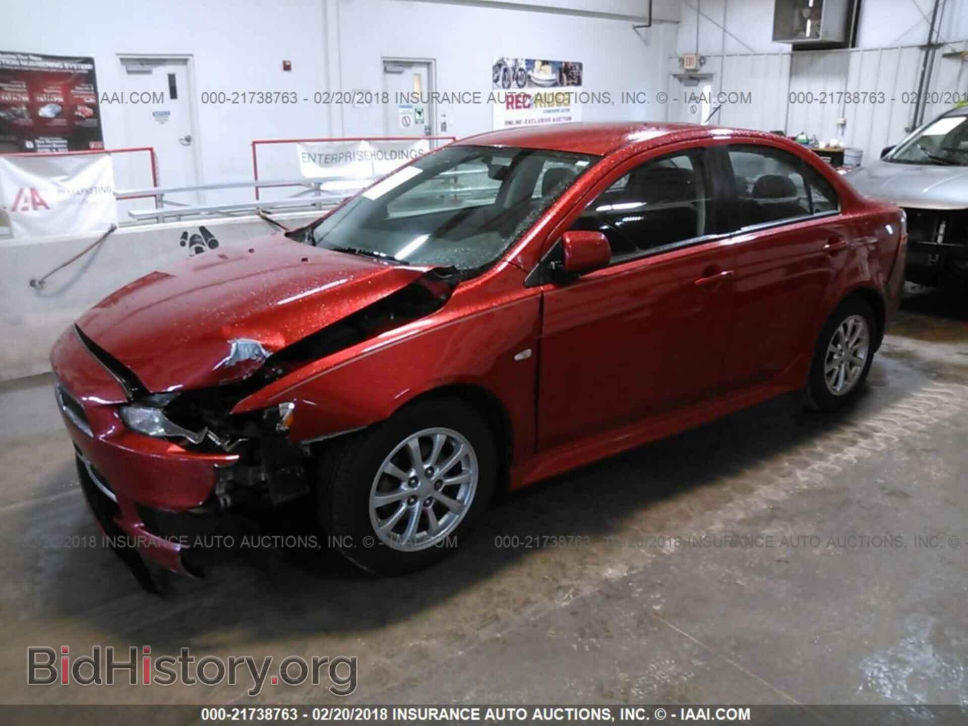 2012 Mitsubishi Lancer - VIN: JA32V2FWXCU032001 - Фото 2
