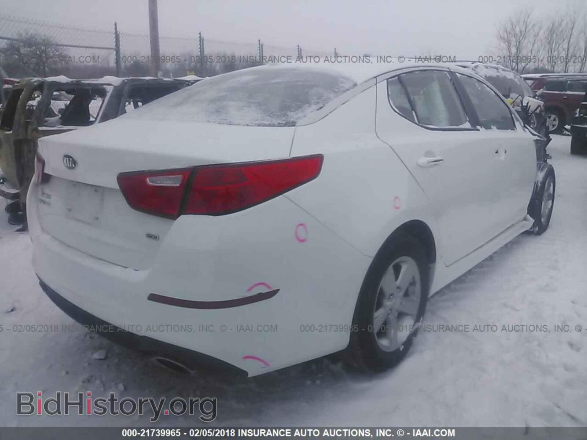 2015 Kia Optima - VIN: 5XXGM4A77FG463024 - Photo 4