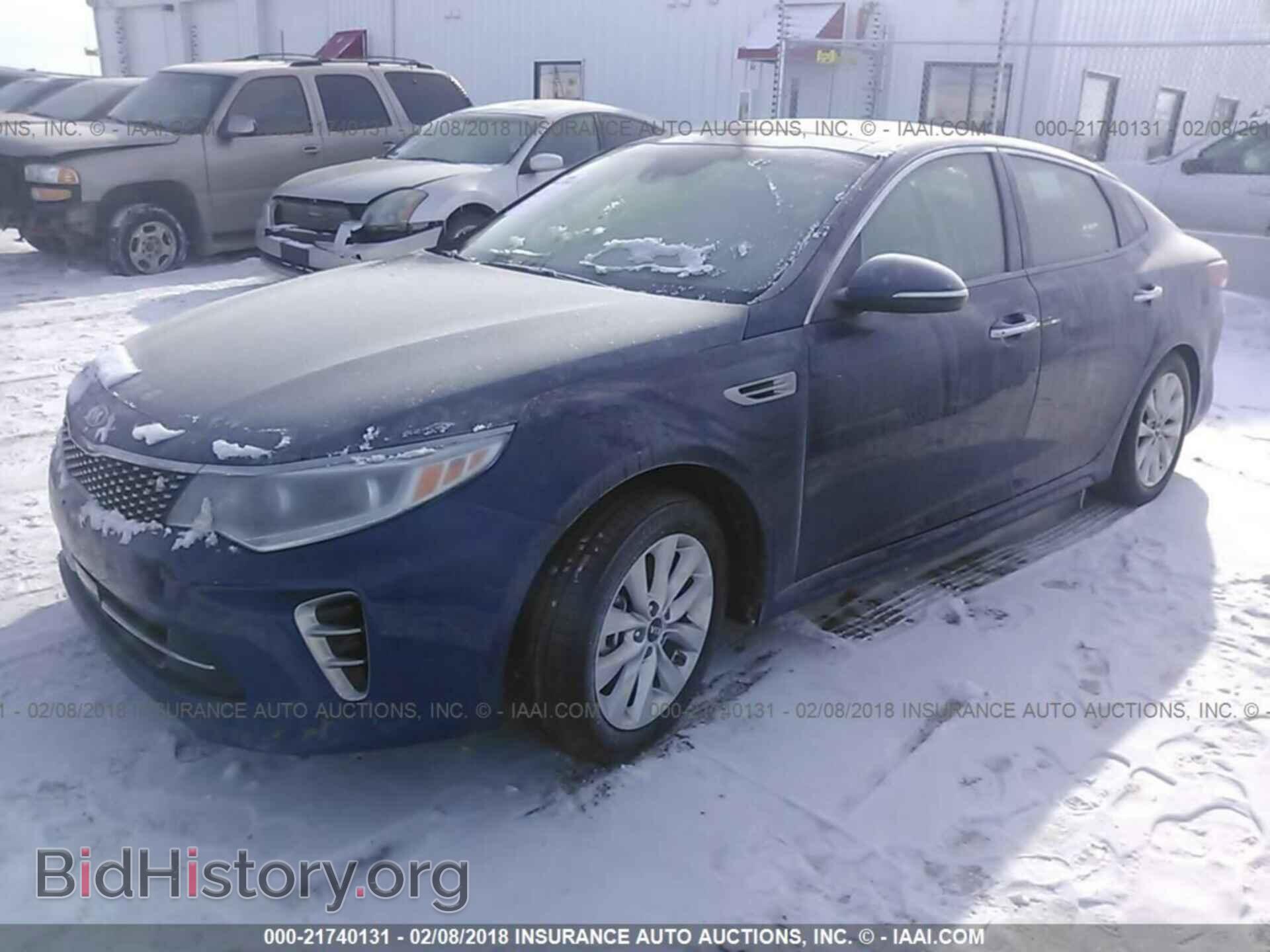 2017 Kia Optima - VIN: 5XXGU4L35HG136974 - Фото 2