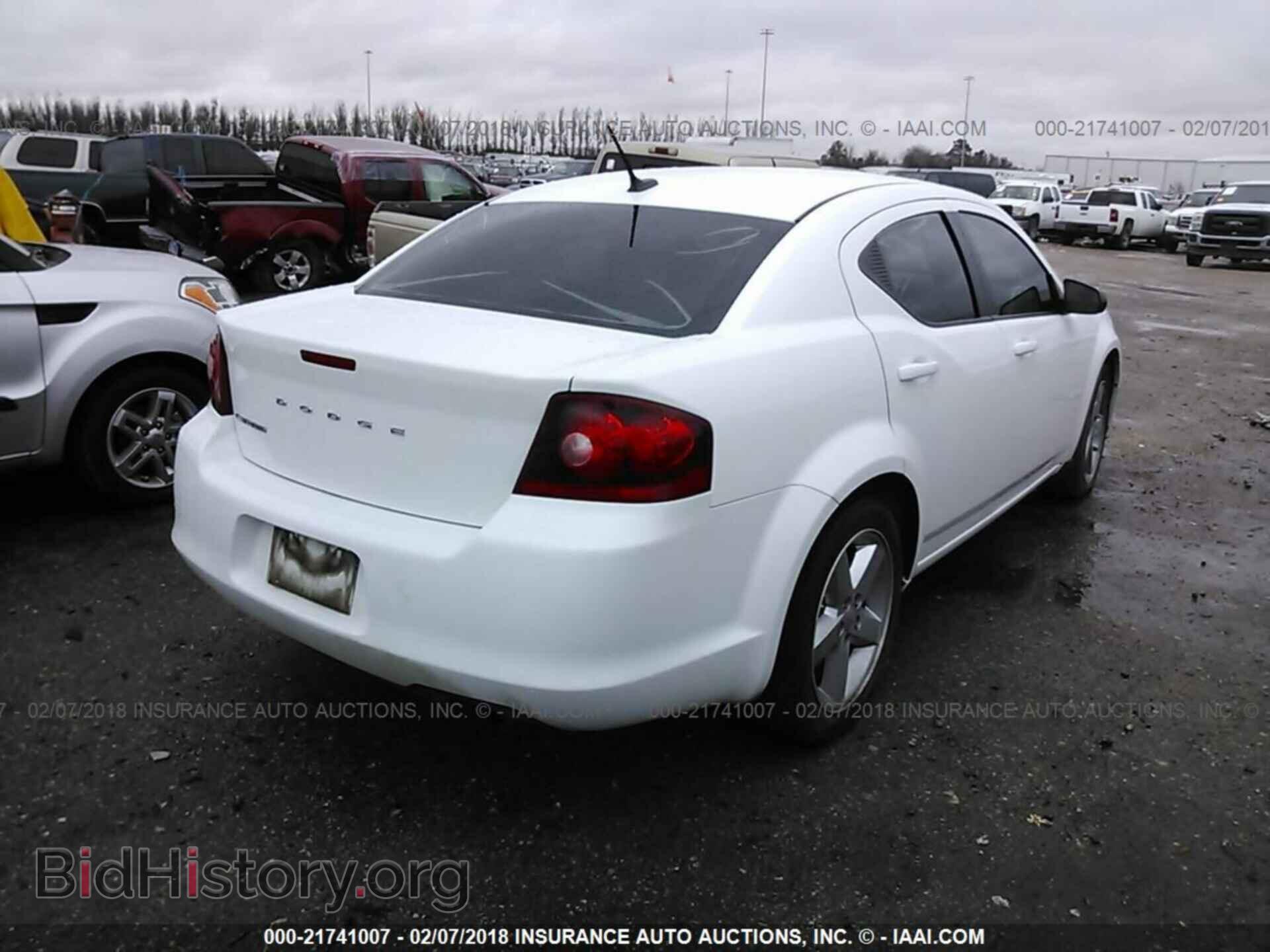 2013 Dodge Avenger - VIN: 1C3CDZAB4DN637699 - Фото 4