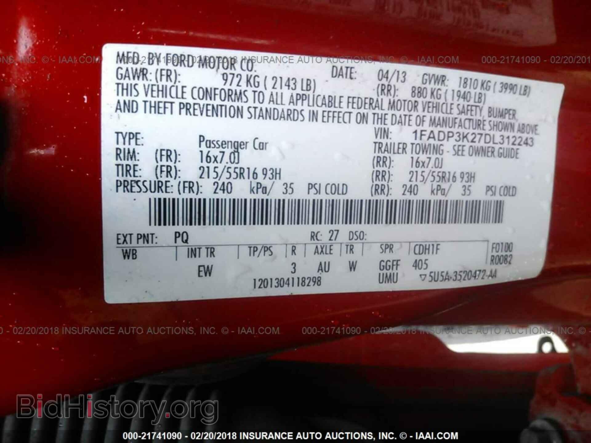 2013 Ford Focus - VIN: 1FADP3K27DL312243 - Photo 9