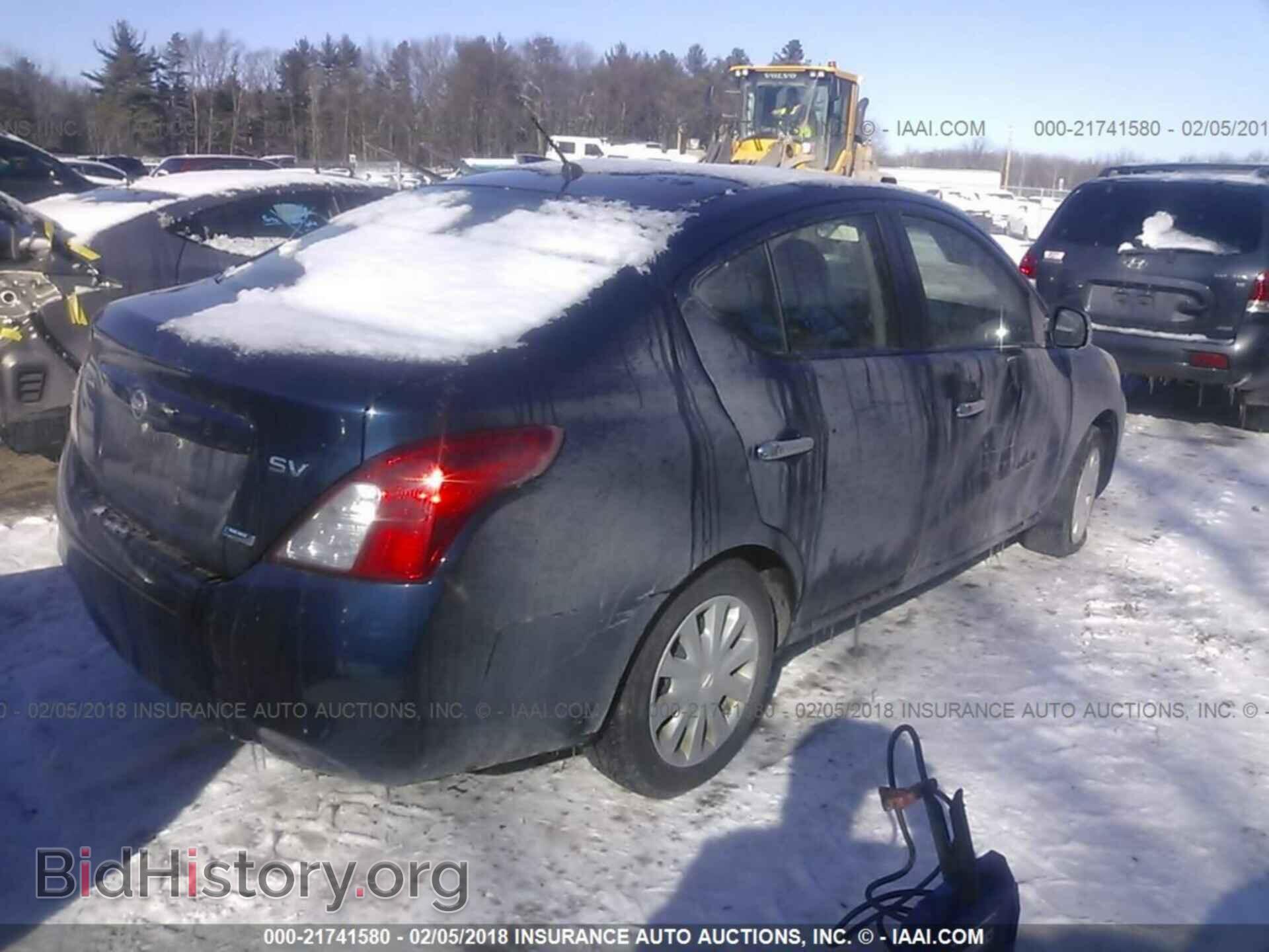 2012 Nissan Versa - VIN: 3N1CN7AP8CL819318 - Фото 4