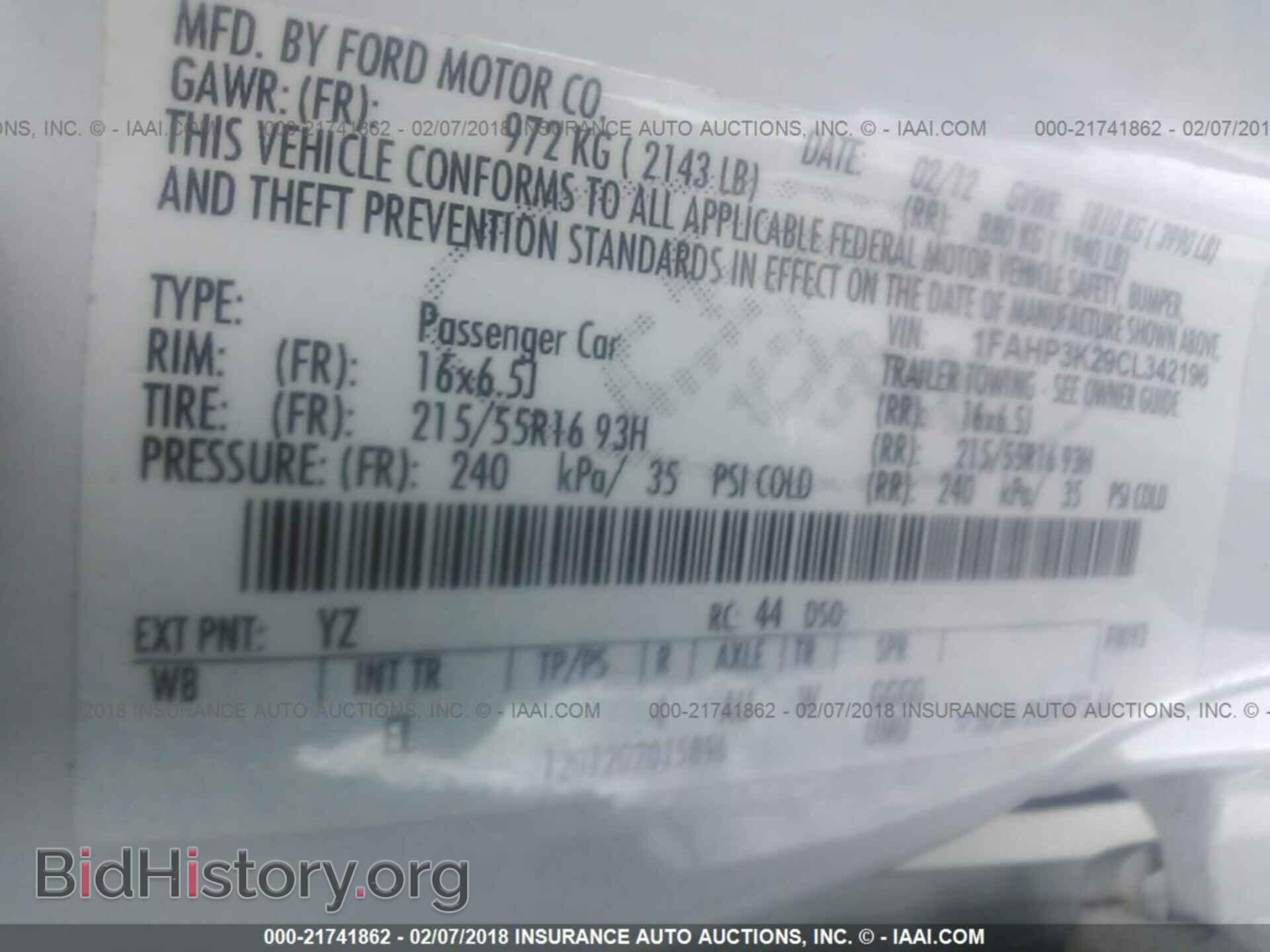 2012 Ford Focus - VIN: 1FAHP3K29CL342196 - Photo 9