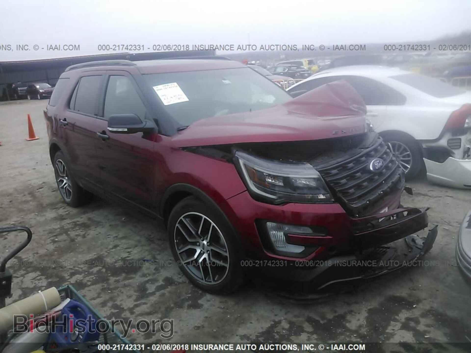 Photo 1FM5K8GT9GGB05132 - Ford Explorer 2016