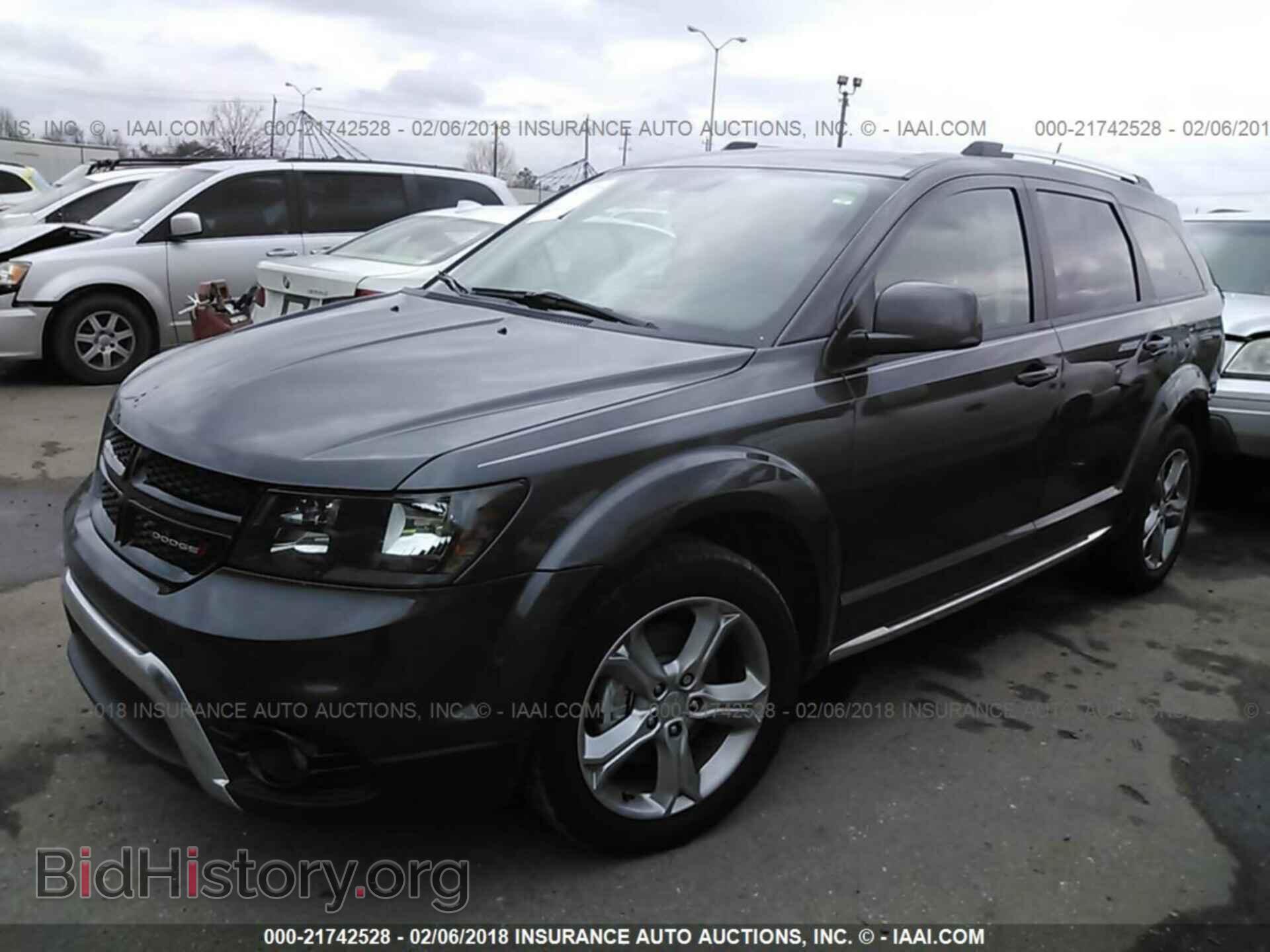 2017 Dodge Journey - VIN: 3C4PDCGB7HT602713 - Фото 2