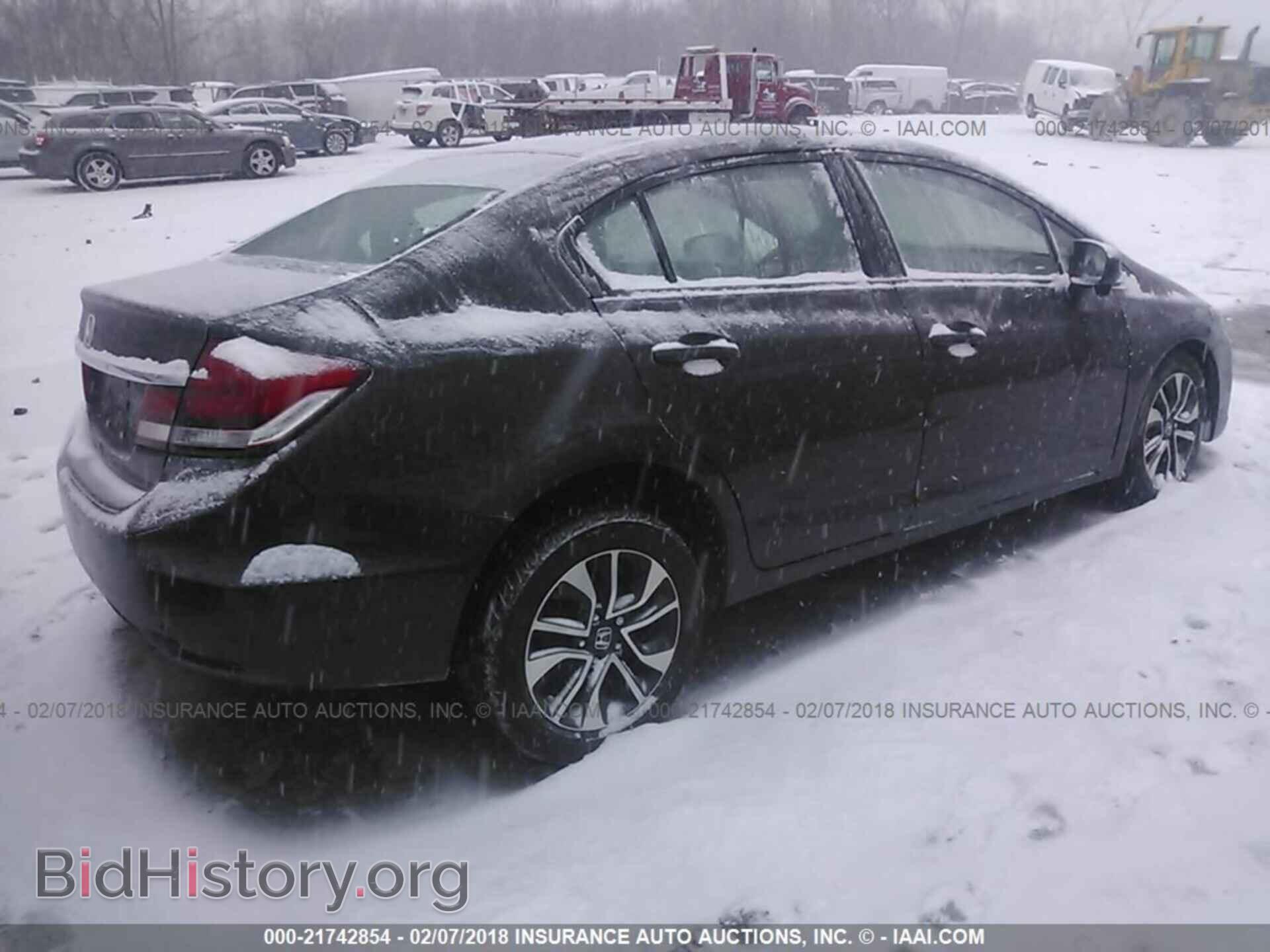 2014 Honda Civic - VIN: 2HGFB2F81EH557615 - Фото 4