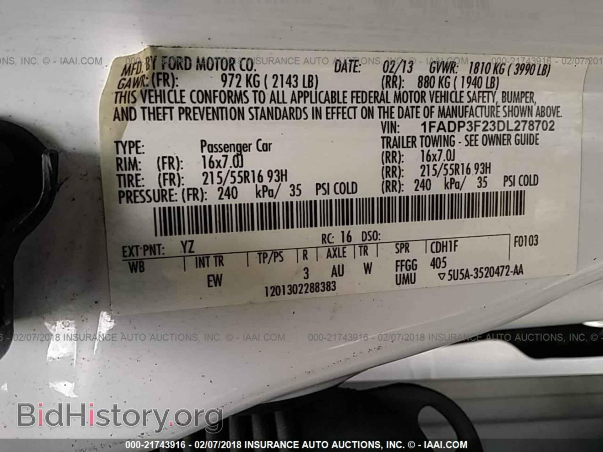 2013 Ford Focus - VIN: 1FADP3F23DL278702 - Photo 9