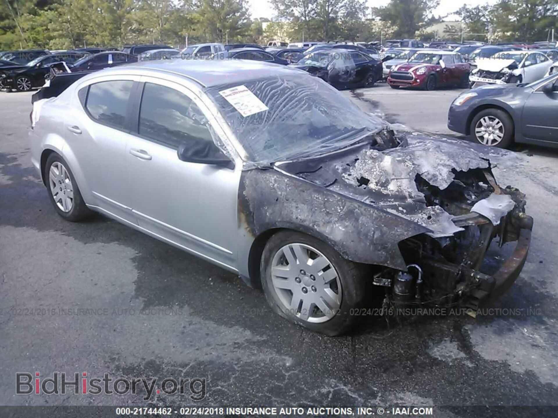 Photo 1C3CDZAB6CN285403 - Dodge Avenger 2012