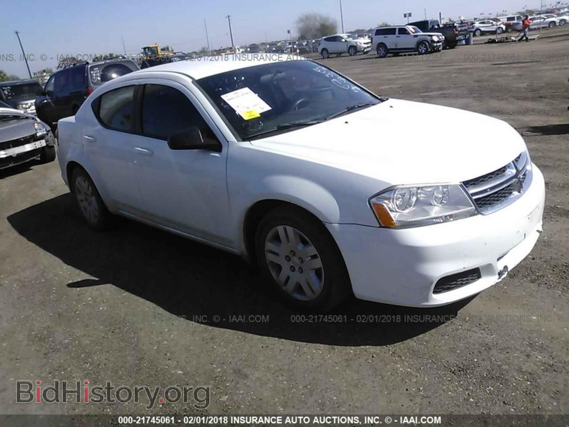 Photo 1C3CDZAB2DN599616 - Dodge Avenger 2013