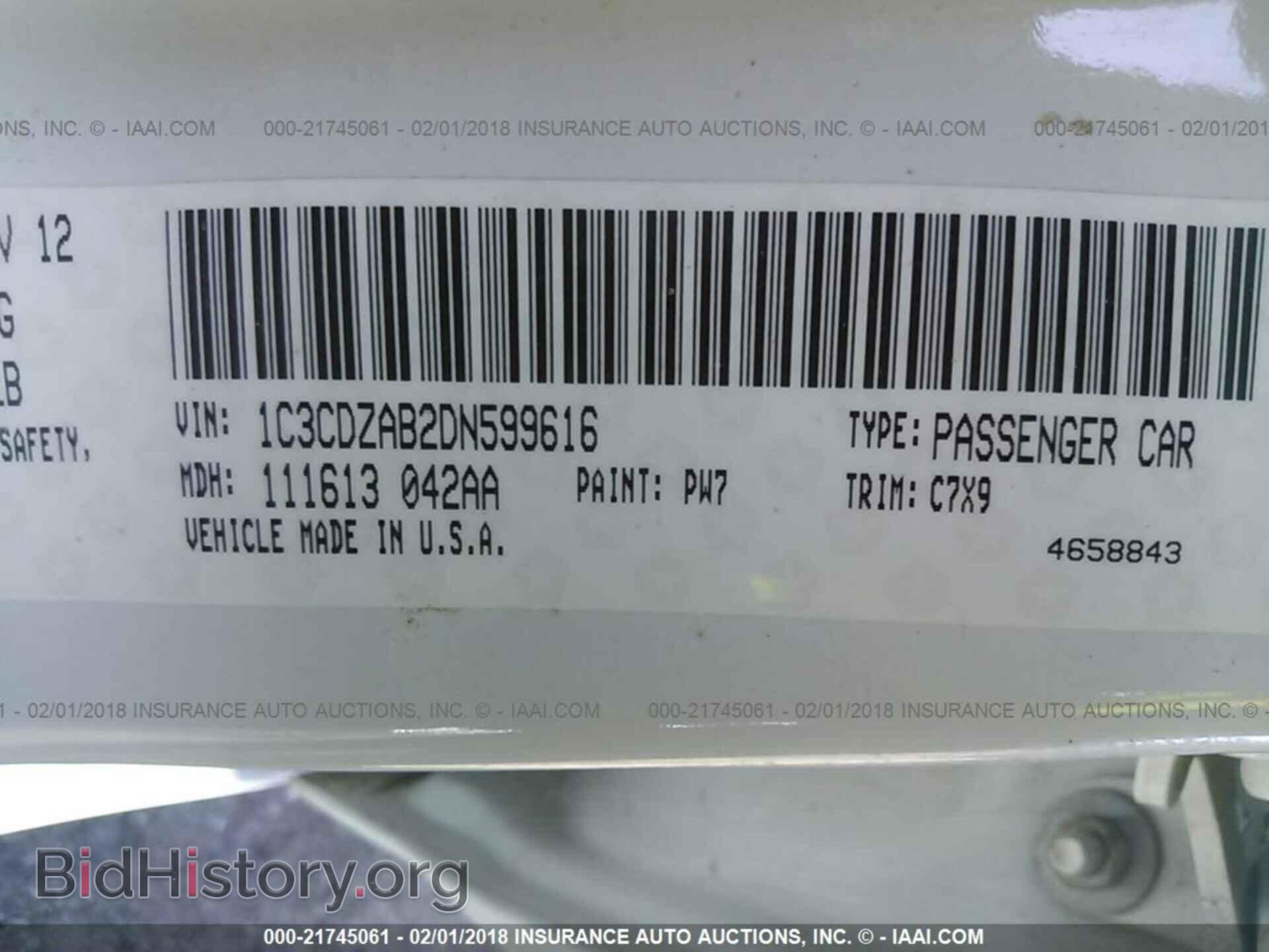2013 Dodge Avenger - VIN: 1C3CDZAB2DN599616 - Photo 9