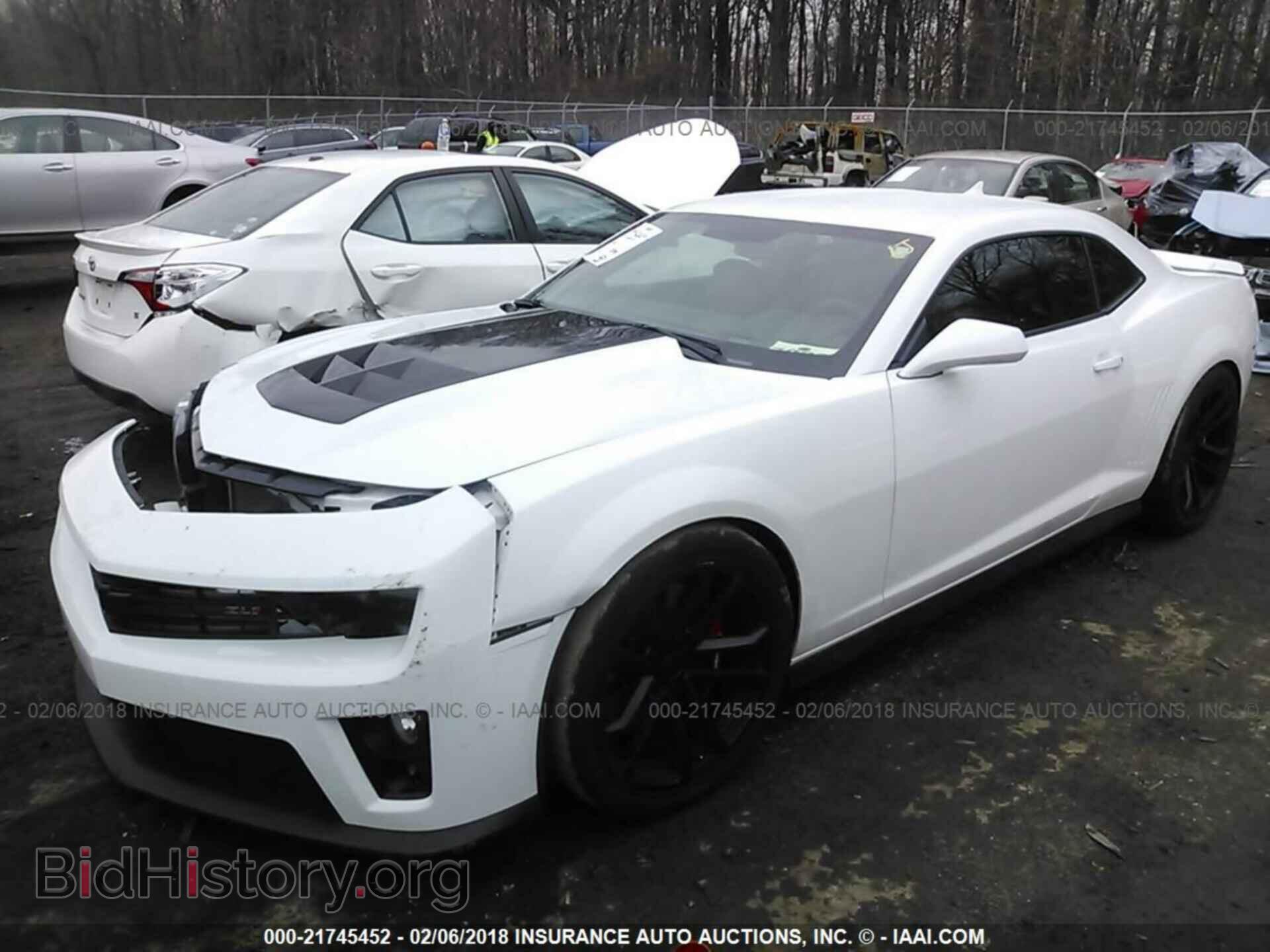 2013 Chevrolet Camaro - VIN: 2G1FZ1EP7D9806191 - Фото 2