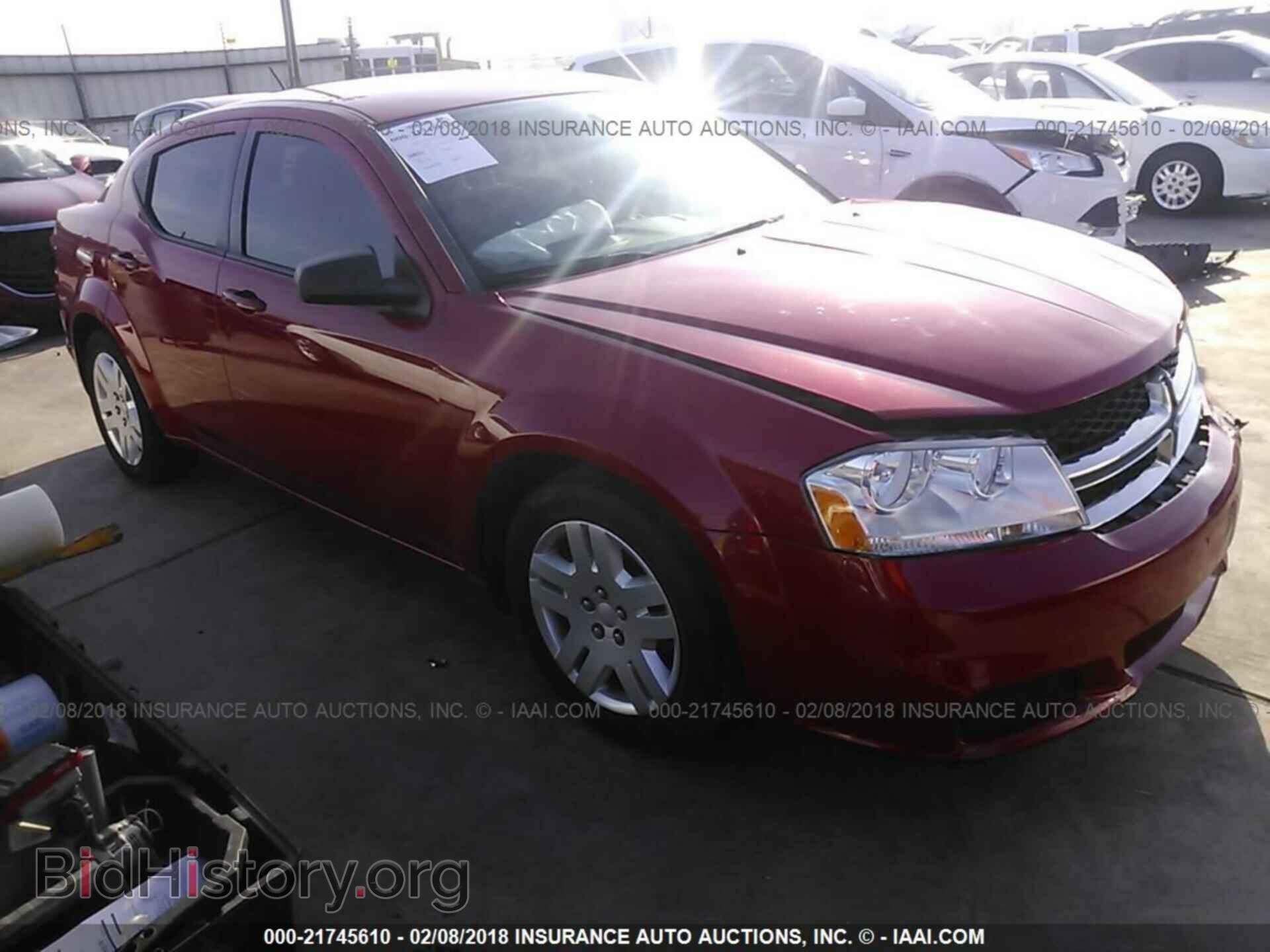 Photo 1C3CDZAB7DN614143 - Dodge Avenger 2013