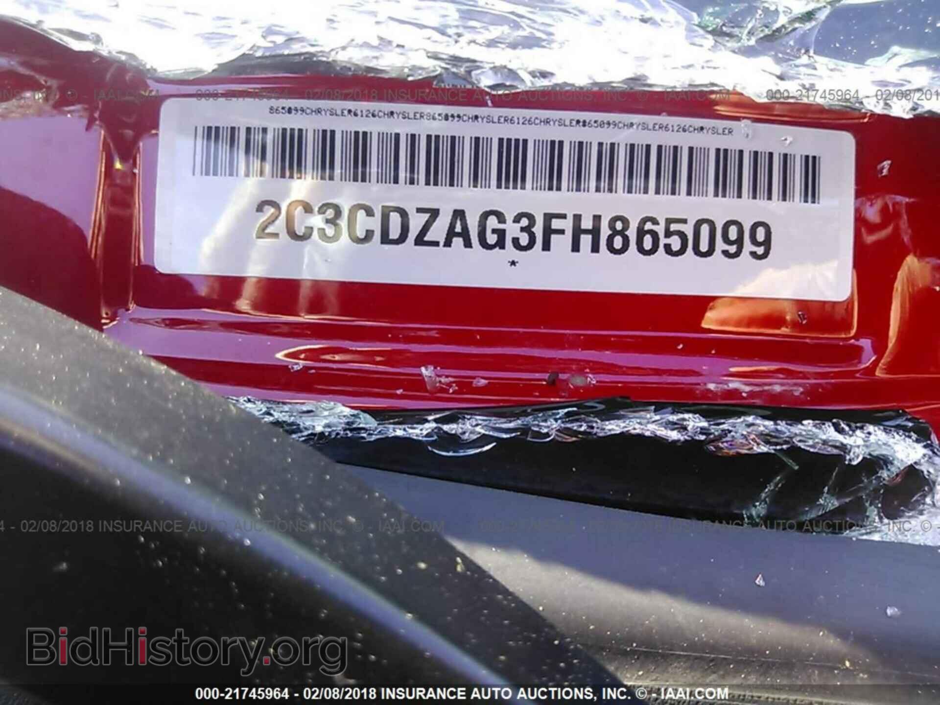 2015 Dodge Challenger - VIN: 2C3CDZAG3FH865099 - Photo 9