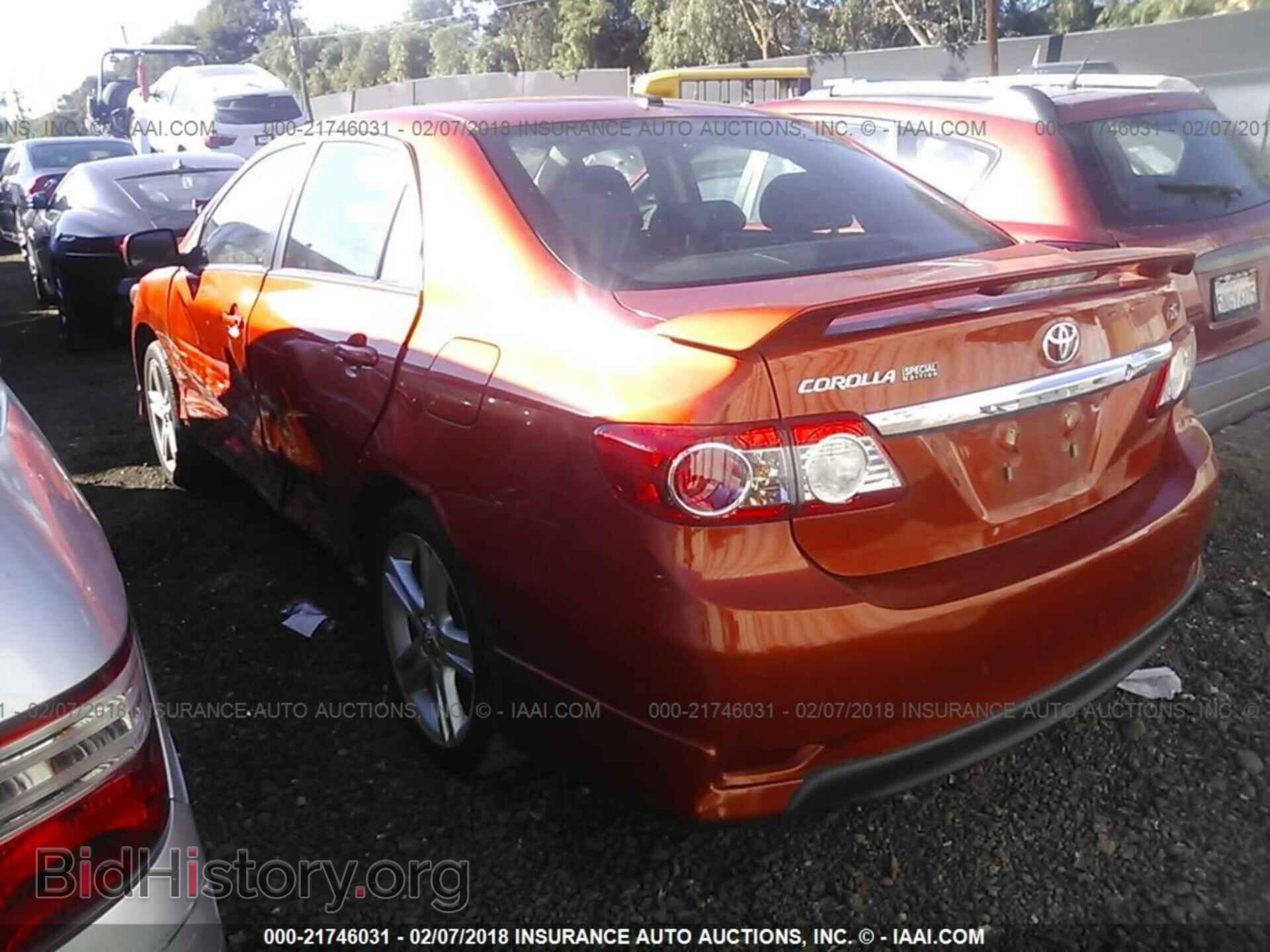 2013 Toyota Corolla - VIN: 2T1BU4EE0DC064091 - Фото 3