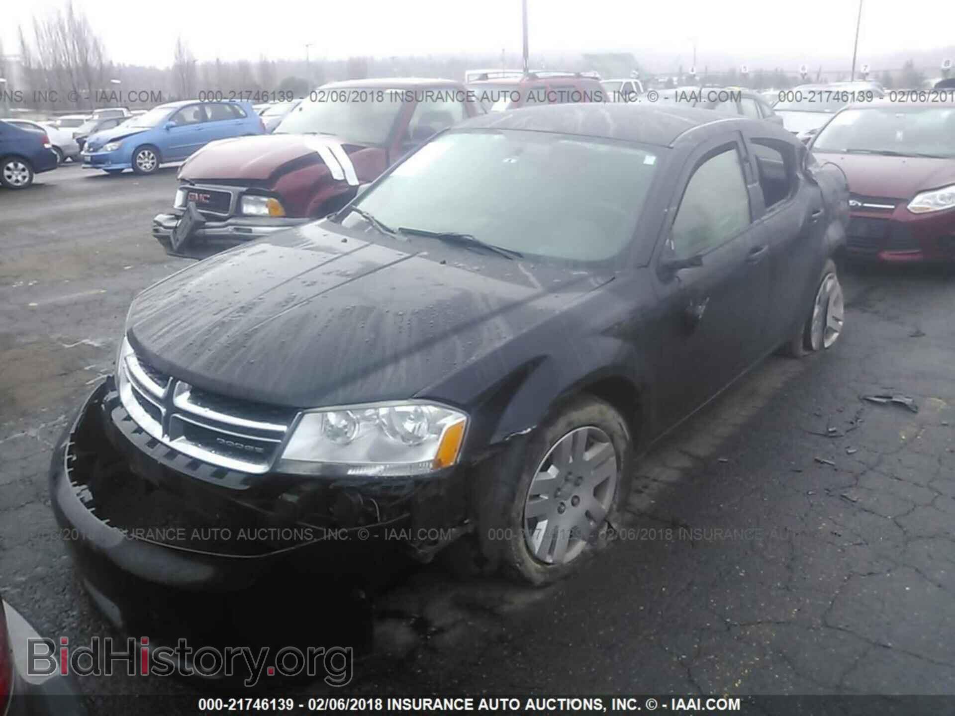 2012 Dodge Avenger - VIN: 1C3CDZAB9CN115407 - Фото 2