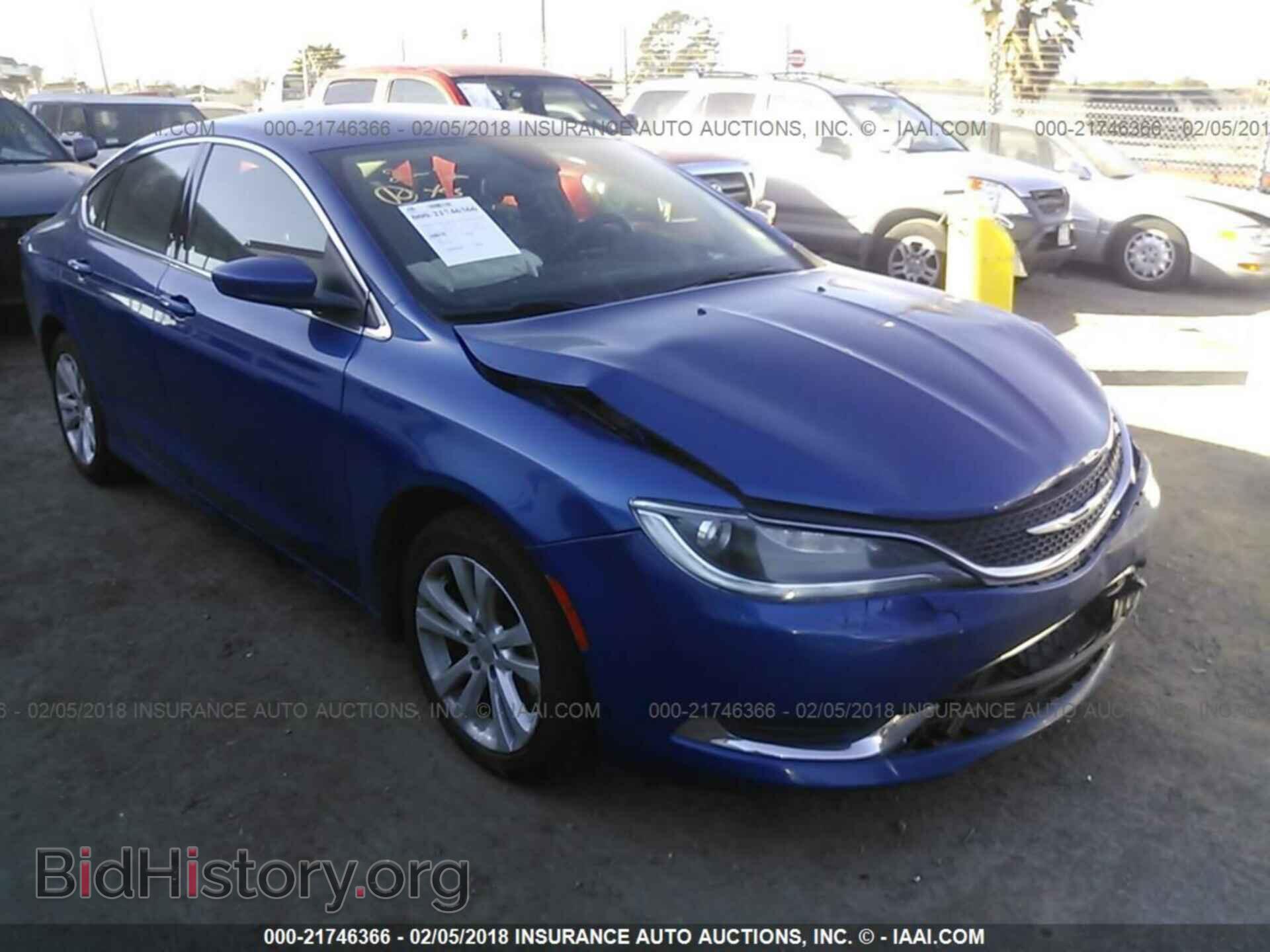 Photo 1C3CCCAB3FN631704 - Chrysler 200 2015