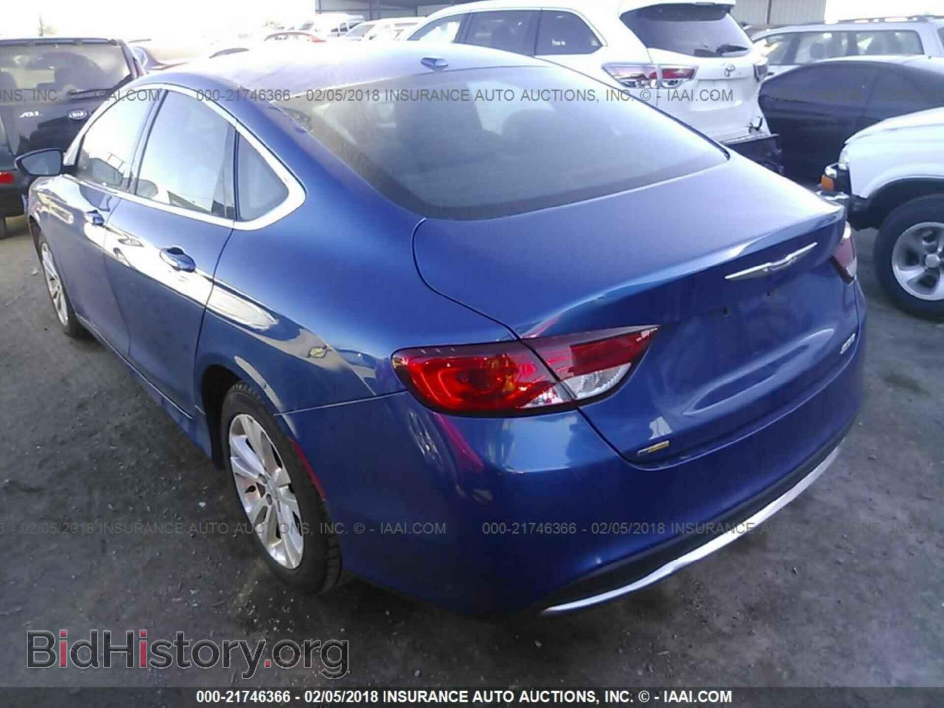 2015 Chrysler 200 - VIN: 1C3CCCAB3FN631704 - Фото 3