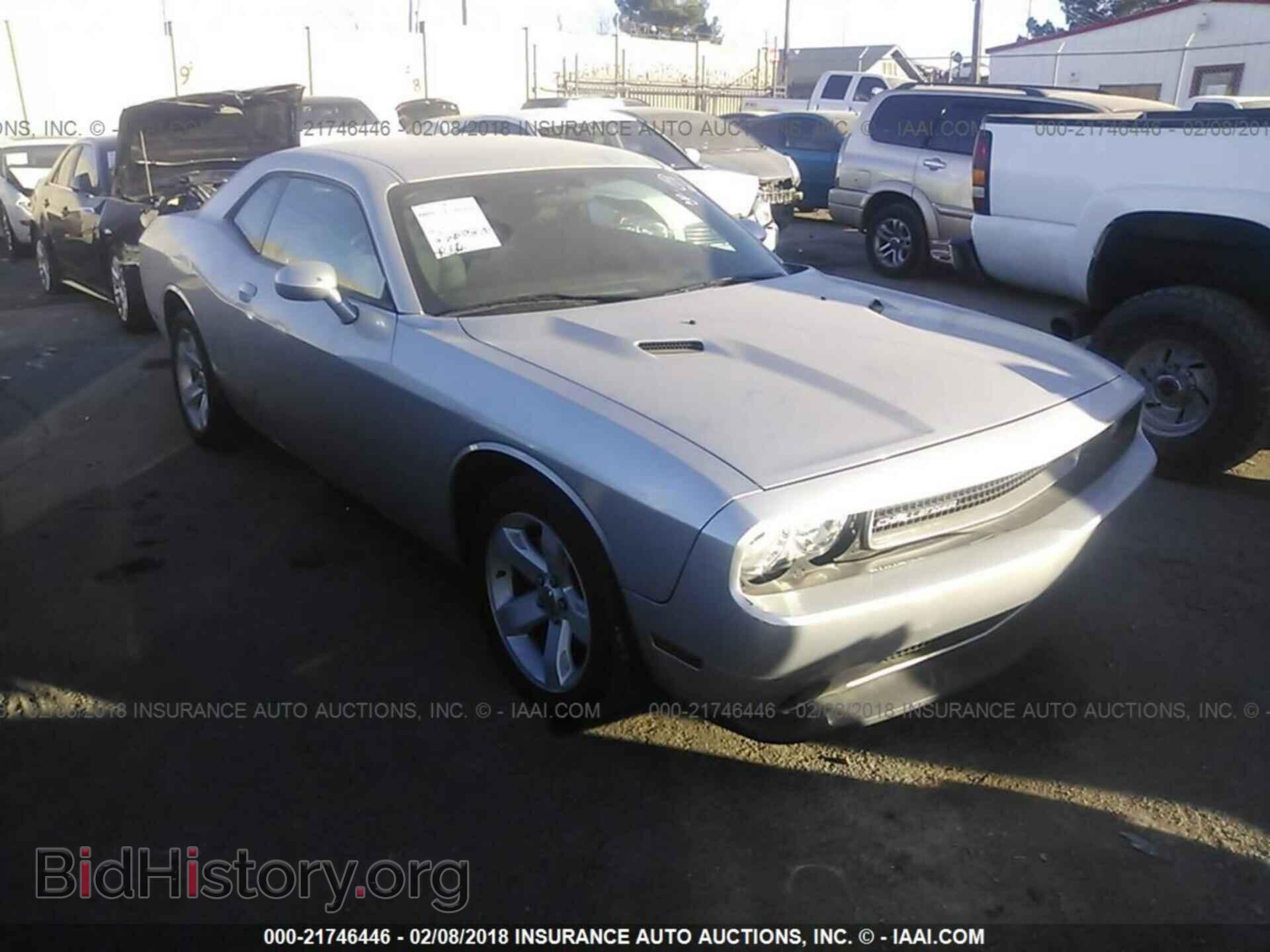 Photo 2C3CDYAG6CH180326 - Dodge Challenger 2012
