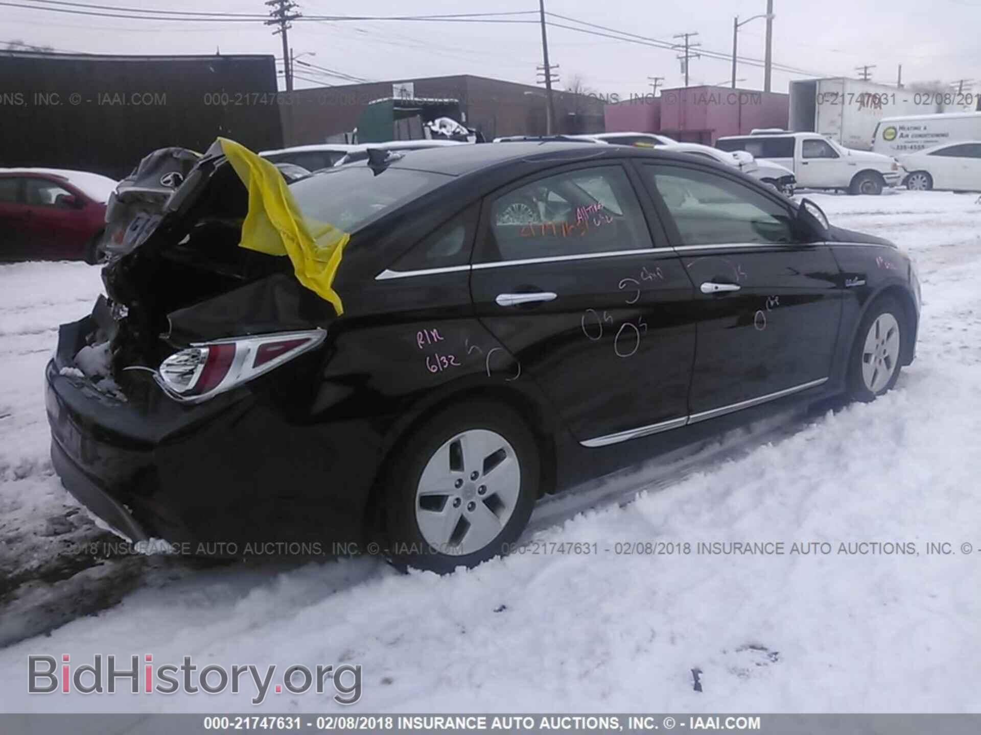 2012 Hyundai Sonata - VIN: KMHEC4A46CA036016 - Фото 4