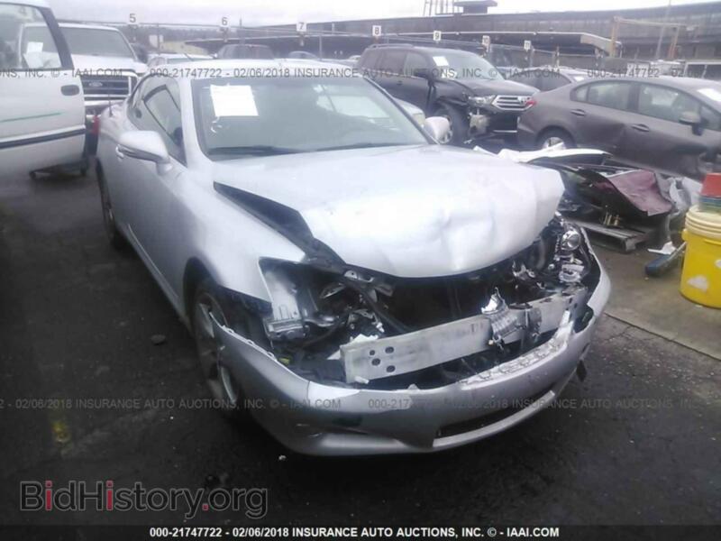 2011 Lexus IS (VIN JTHFF2C24B2518703) — photo 1 of 10, IAAI, damage: front end