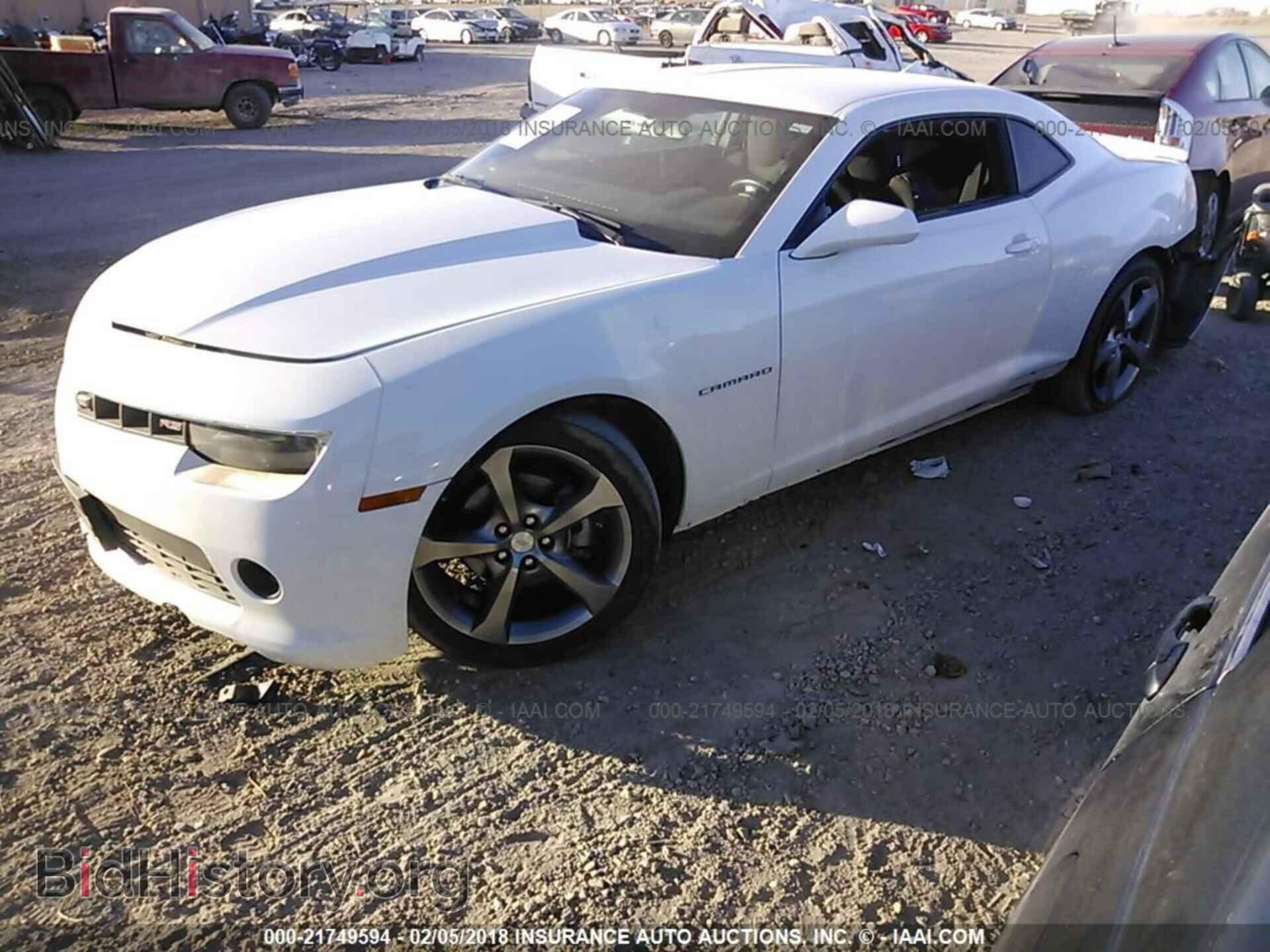 2014 Chevrolet Camaro - VIN: 2G1FB1E38E9238522 - Фото 2