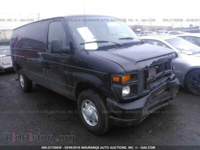 2014 Ford ECONOLINE, black — VIN 1FTNE2EL1EDA83945, IAAI