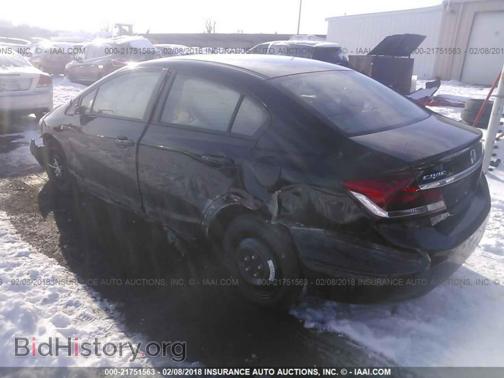 2013 Honda Civic - VIN: 19XFB2E50DE058854 - Фото 3