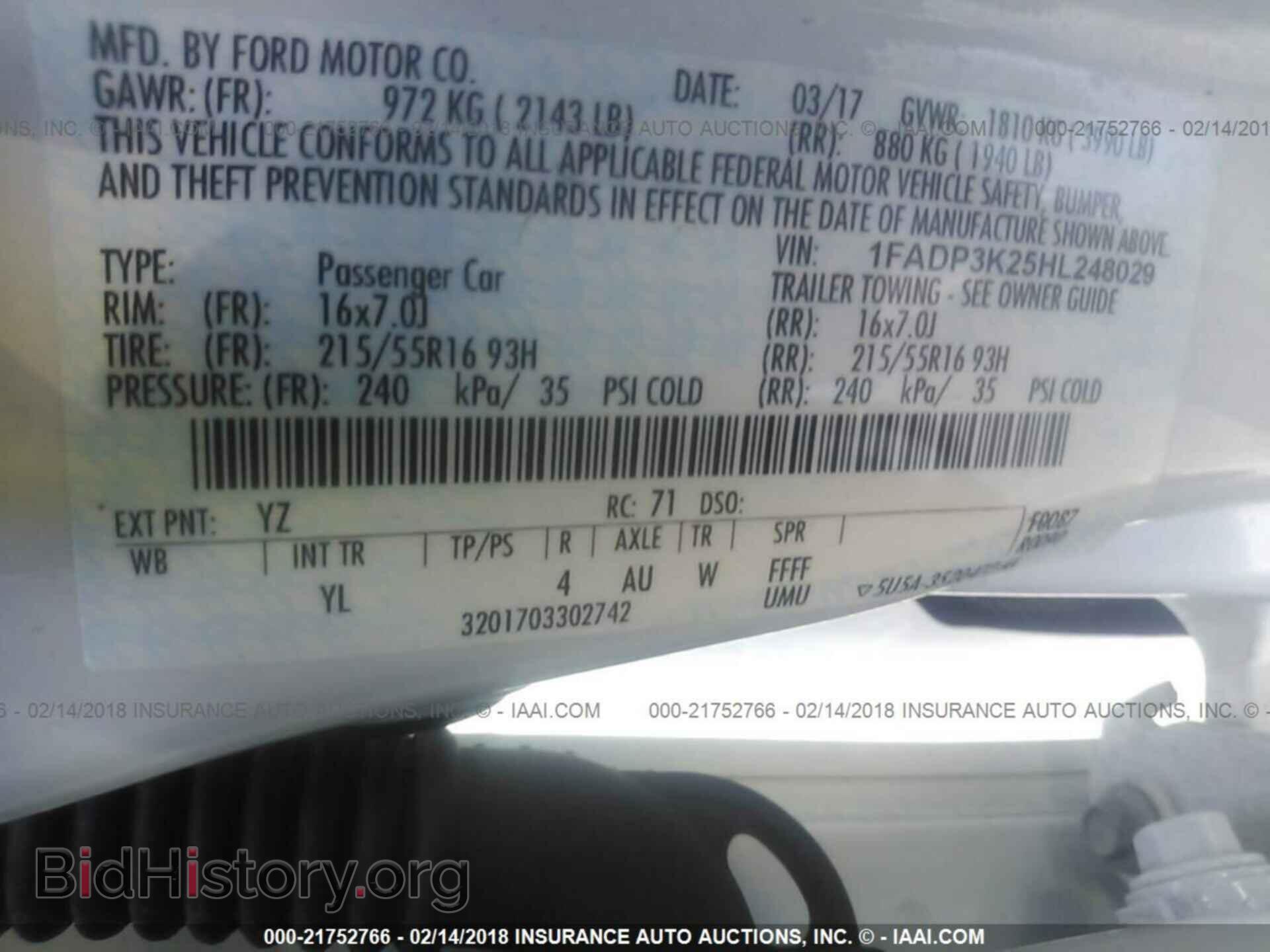 2017 Ford Focus - VIN: 1FADP3K25HL248029 - Photo 9