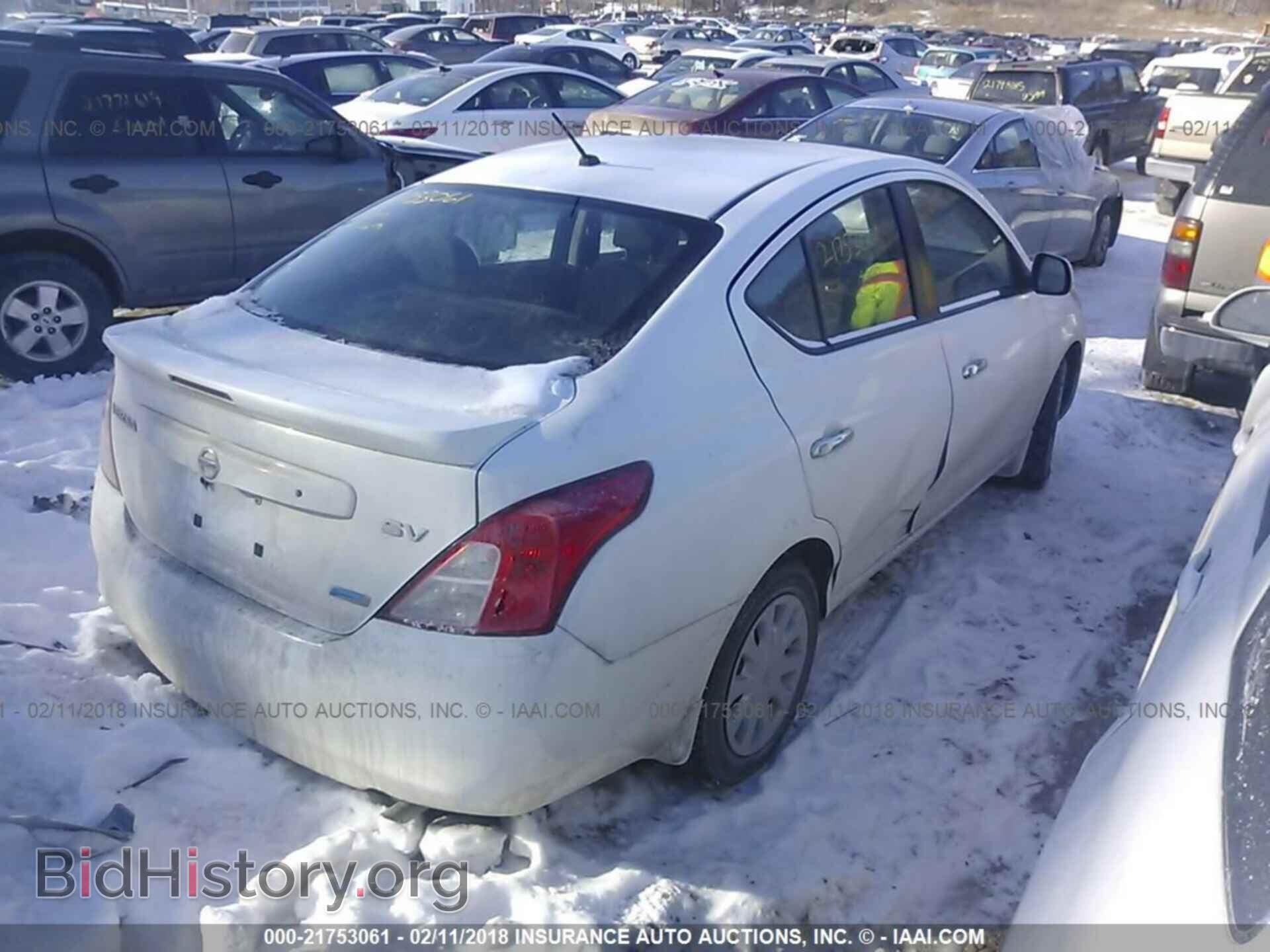 2013 Nissan Versa - VIN: 3N1CN7AP1DL895562 - Фото 4