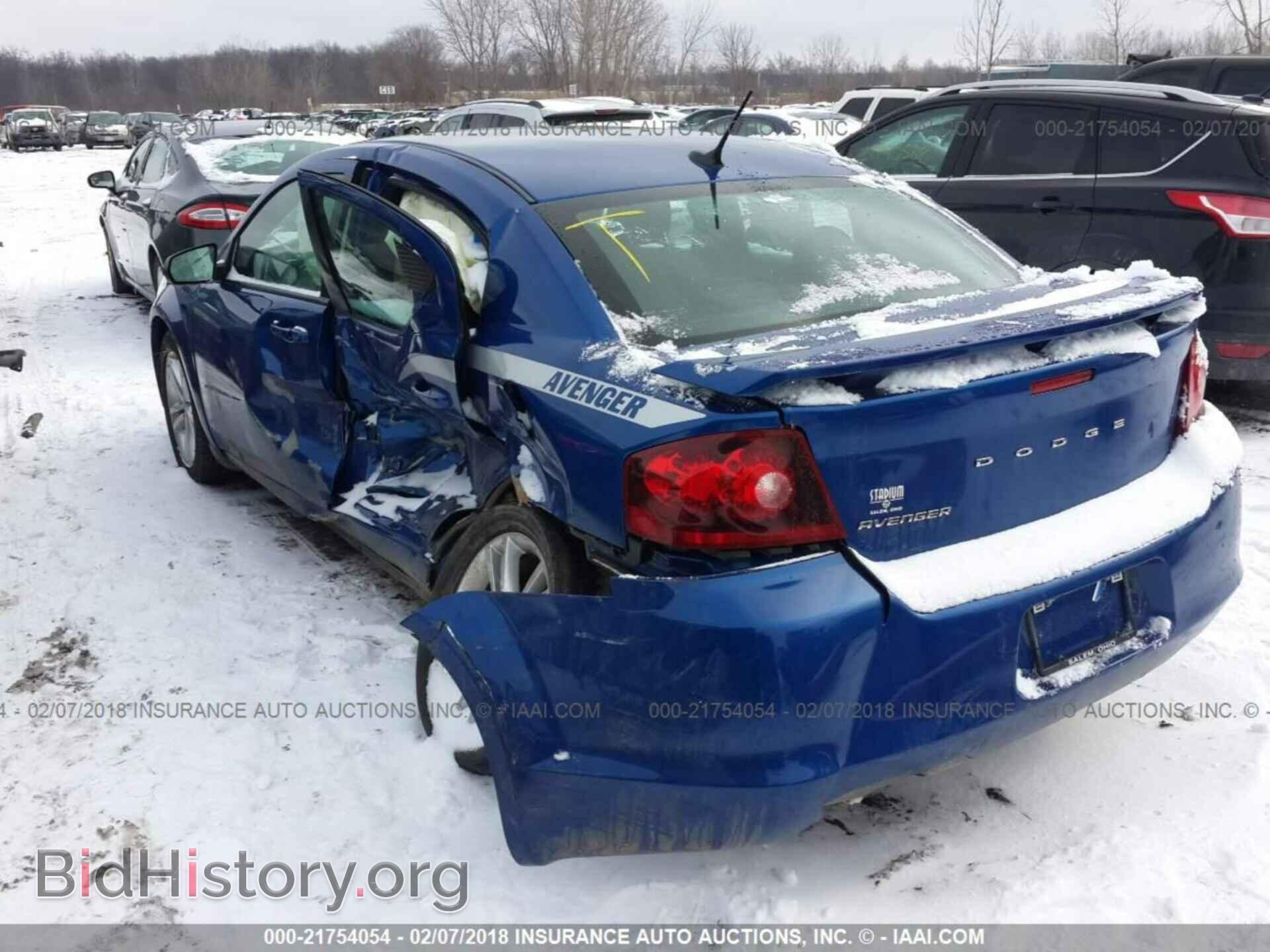 2013 Dodge Avenger - VIN: 1C3CDZAG5DN581736 - Фото 3