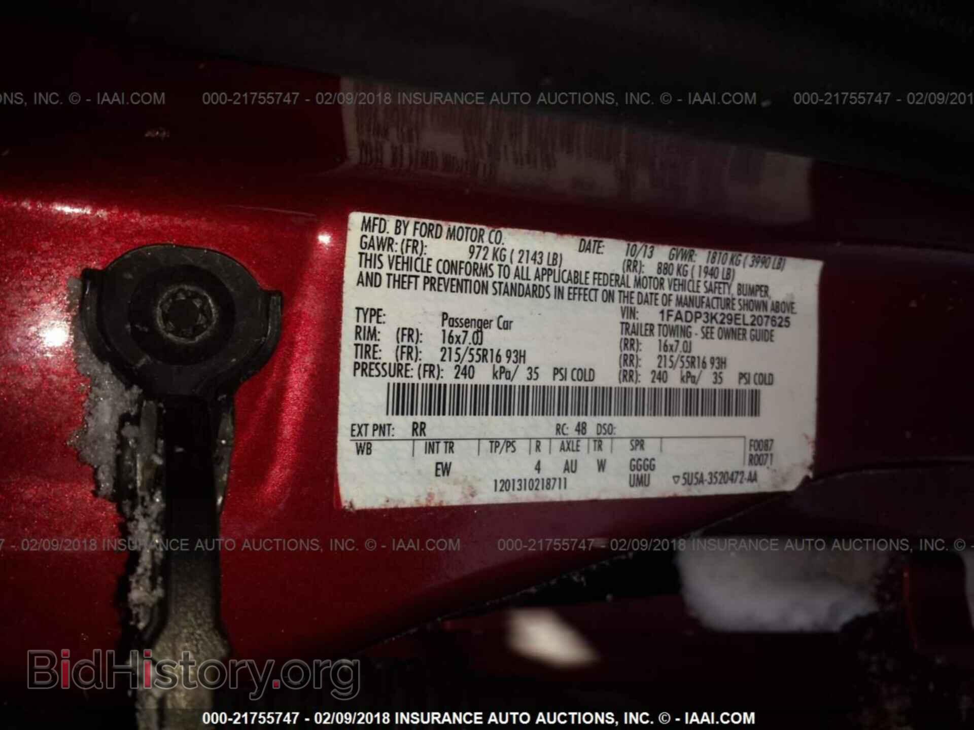 2014 Ford Focus - VIN: 1FADP3K29EL207625 - Photo 9