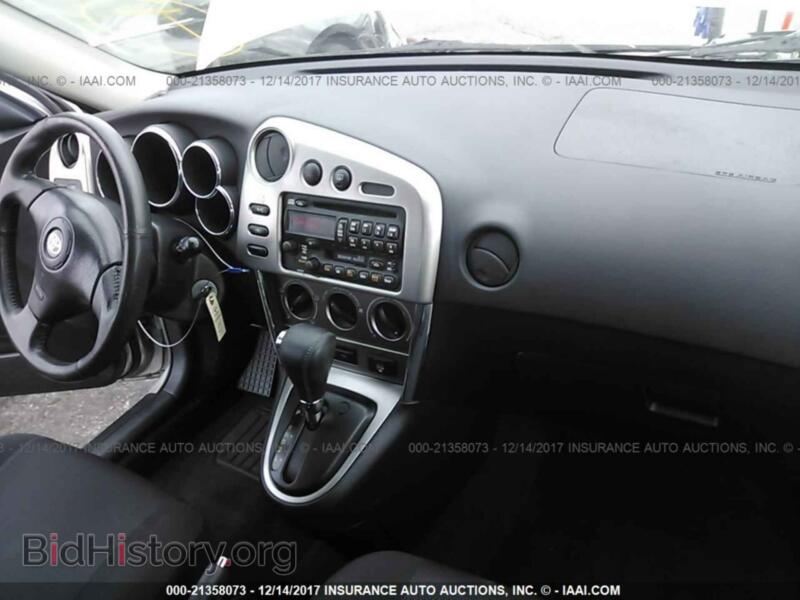 2004 Toyota COROLLA MATRIX (VIN 2T1KR32E34C192499) — фото 5 из 10