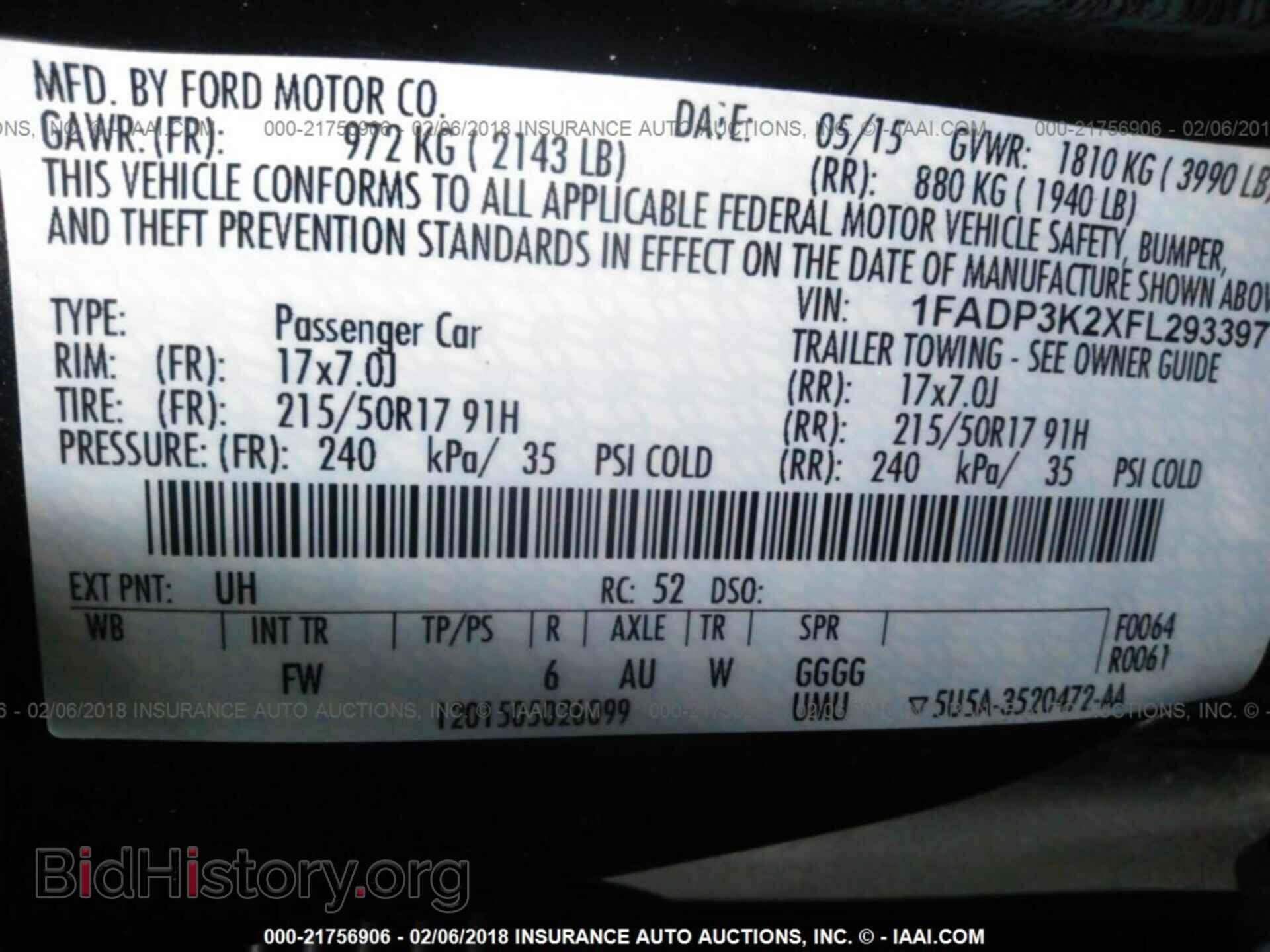 2015 Ford Focus - VIN: 1FADP3K2XFL293397 - Photo 9