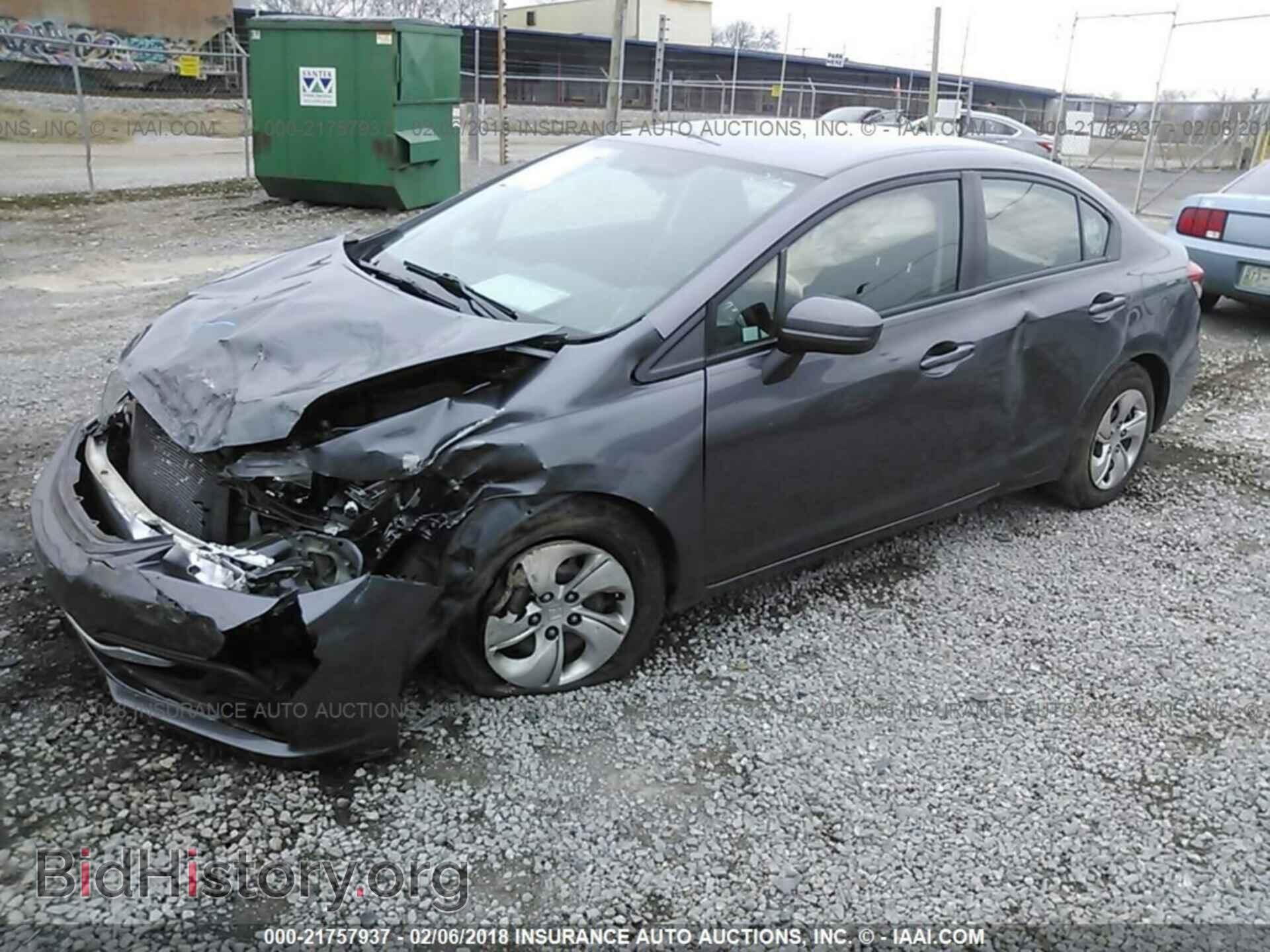 2014 Honda Civic - VIN: 19XFB2F58EE079502 - Photo 2