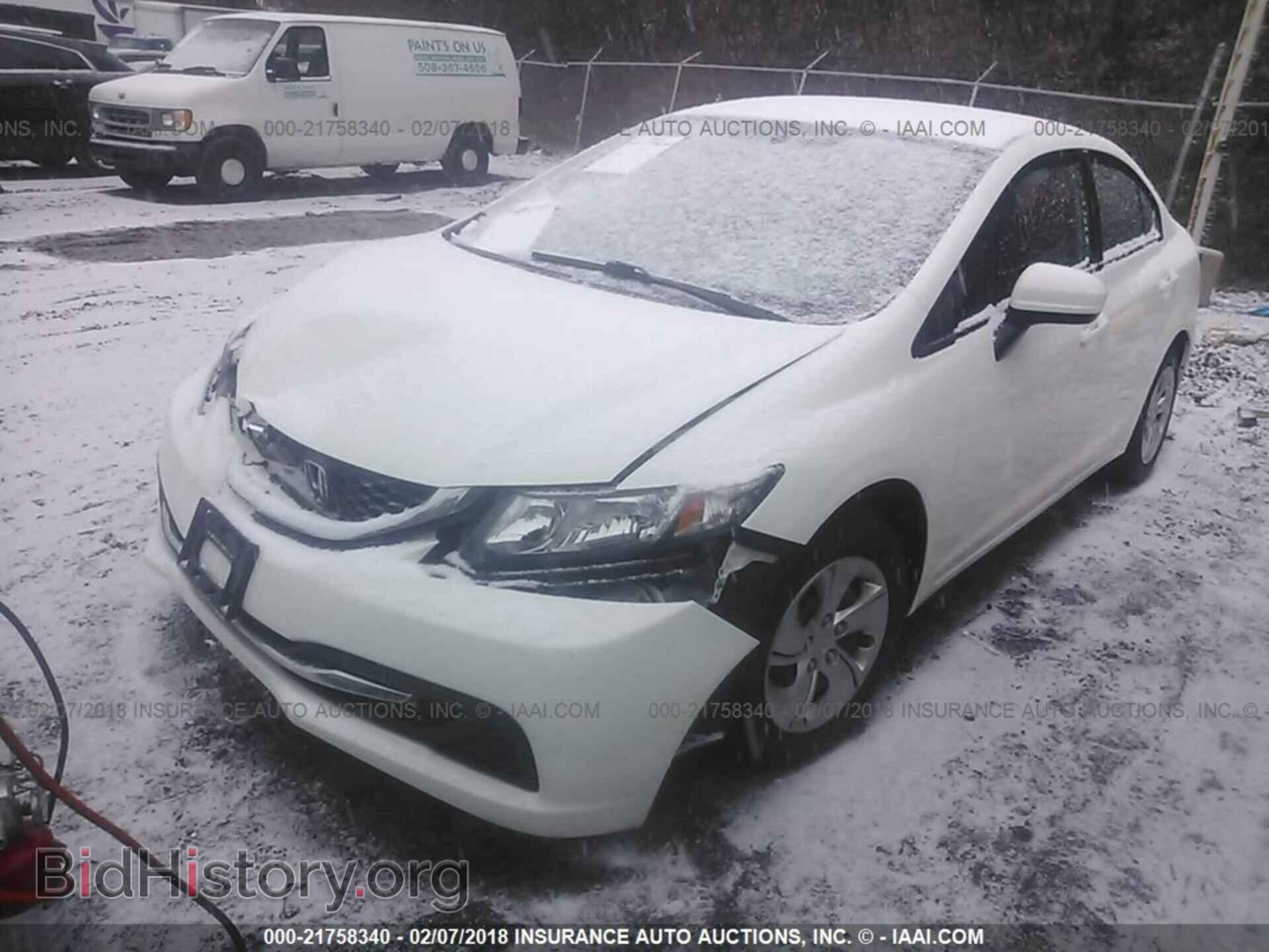 2014 Honda Civic - VIN: 2HGFB2F59EH509060 - Фото 2