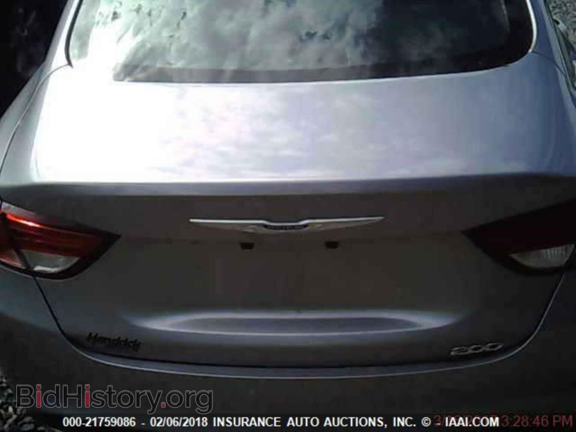 2015 Chrysler 200 - VIN: 1C3CCCAB7FN631687 - Photo 3