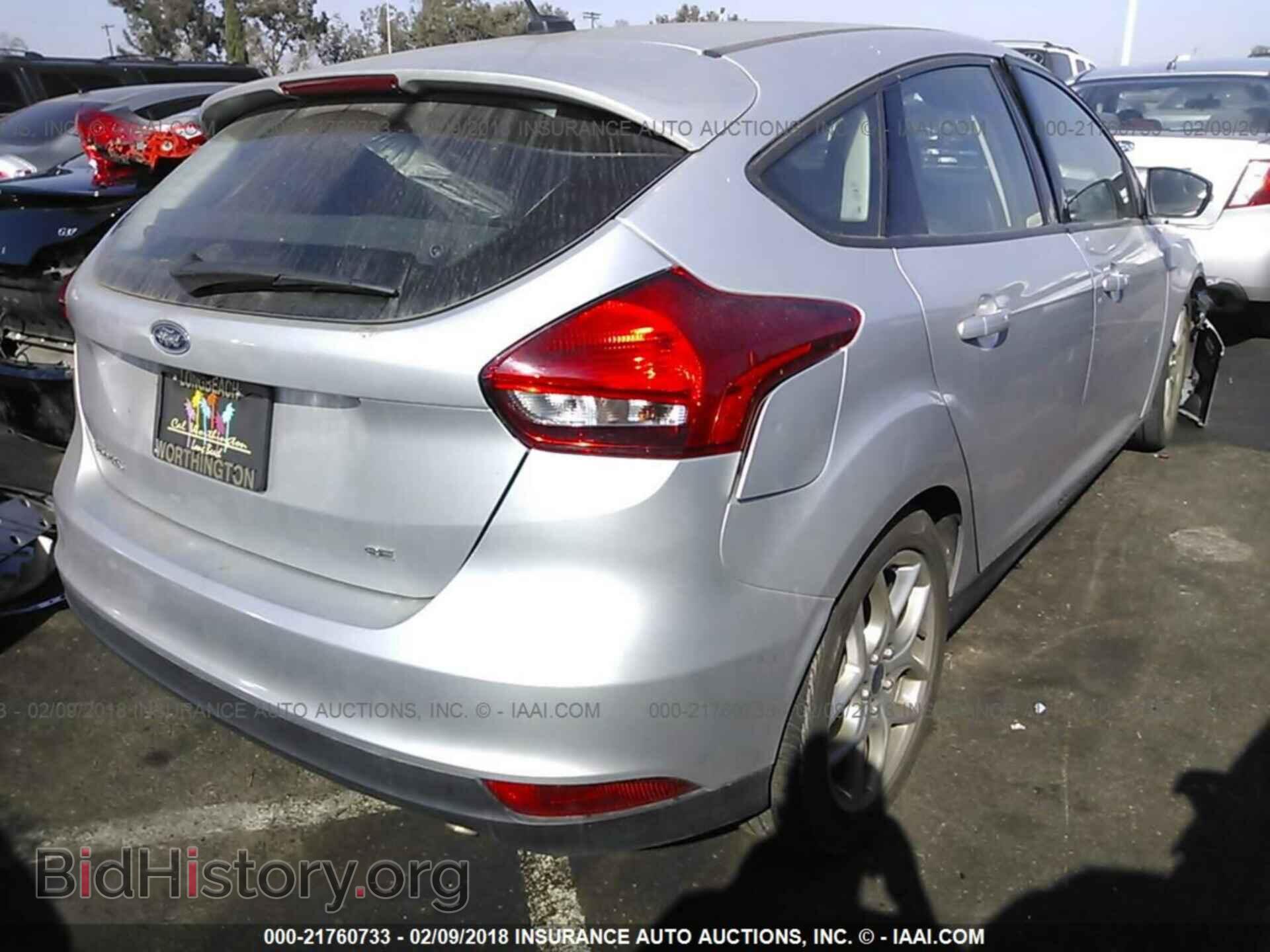 2015 Ford Focus - VIN: 1FADP3K22FL318924 - Фото 4