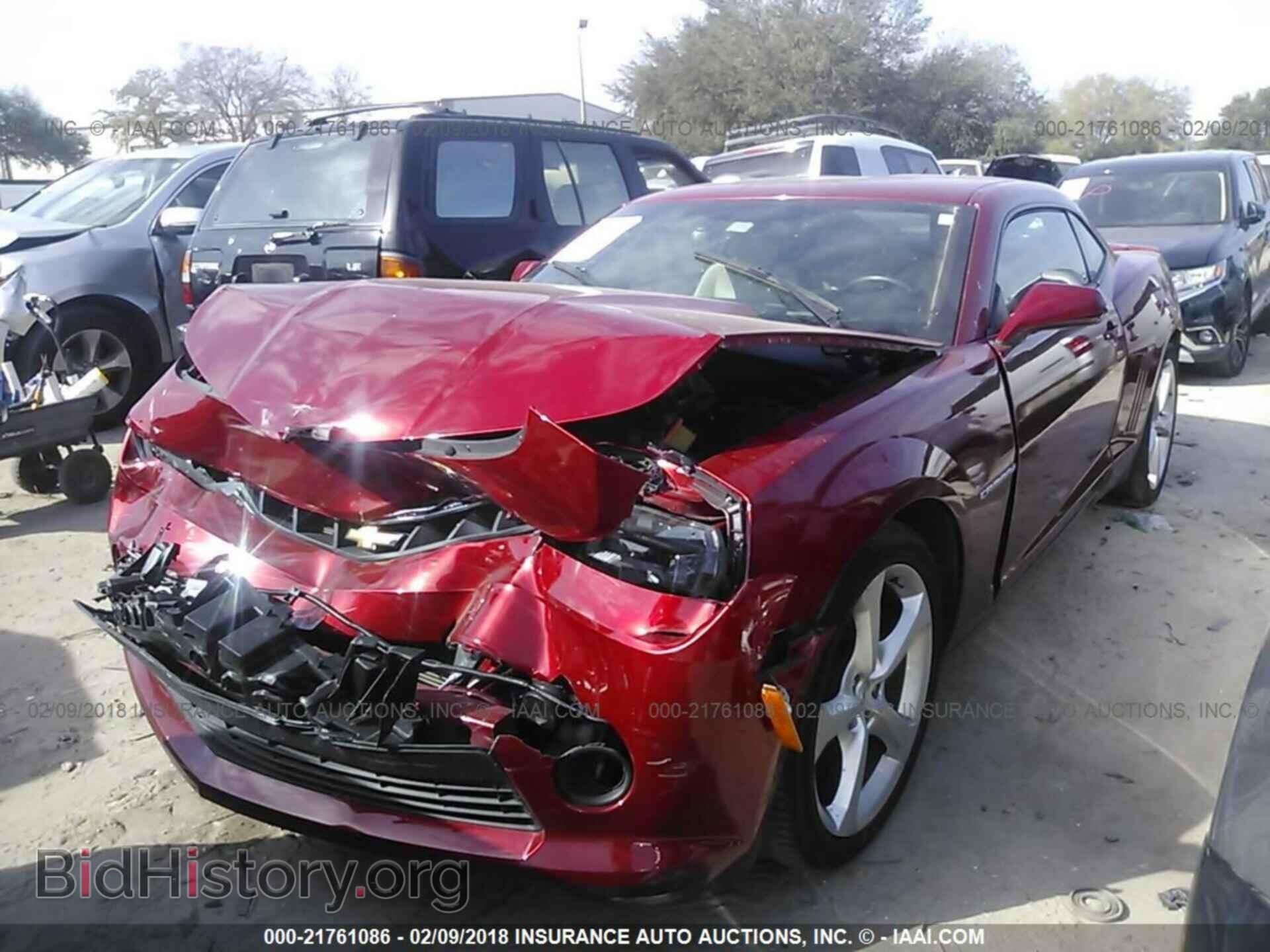 2015 Chevrolet Camaro - VIN: 2G1FF1E38F9282462 - Фото 2