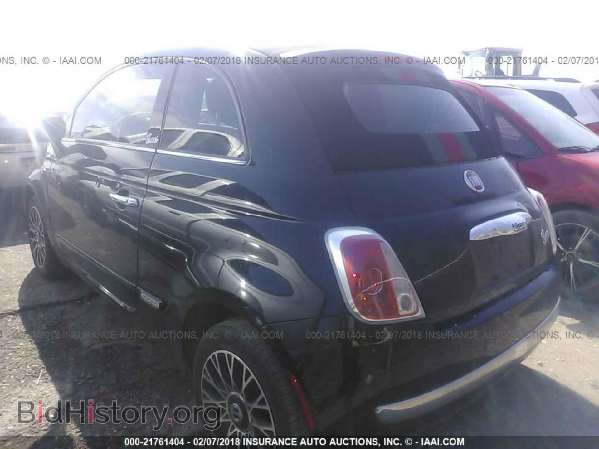 2012 Fiat 500 - VIN: 3C3CFFER5CT224981 - Фото 3