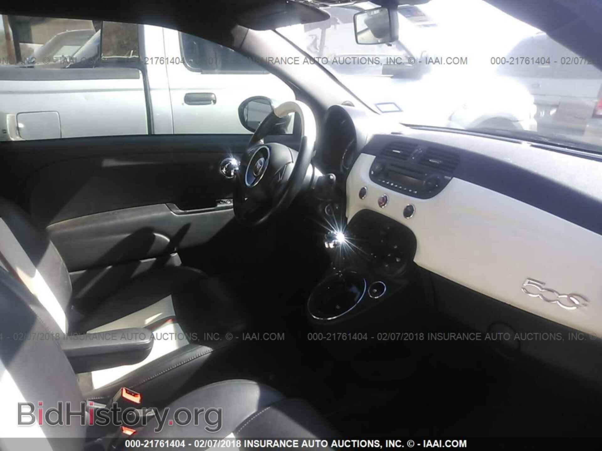 2012 Fiat 500 - VIN: 3C3CFFER5CT224981 - Фото 5