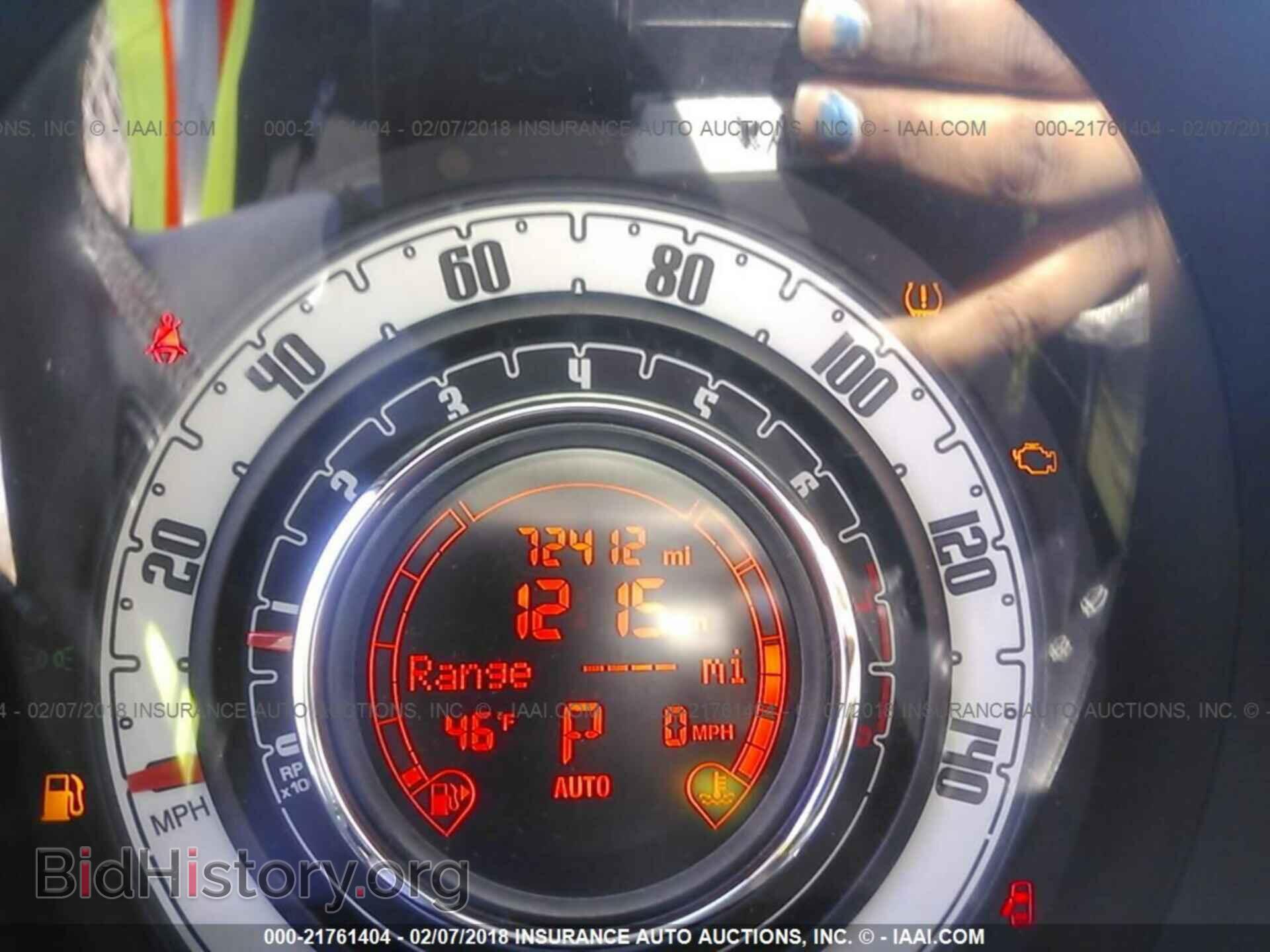 2012 Fiat 500 - VIN: 3C3CFFER5CT224981 - Фото 7