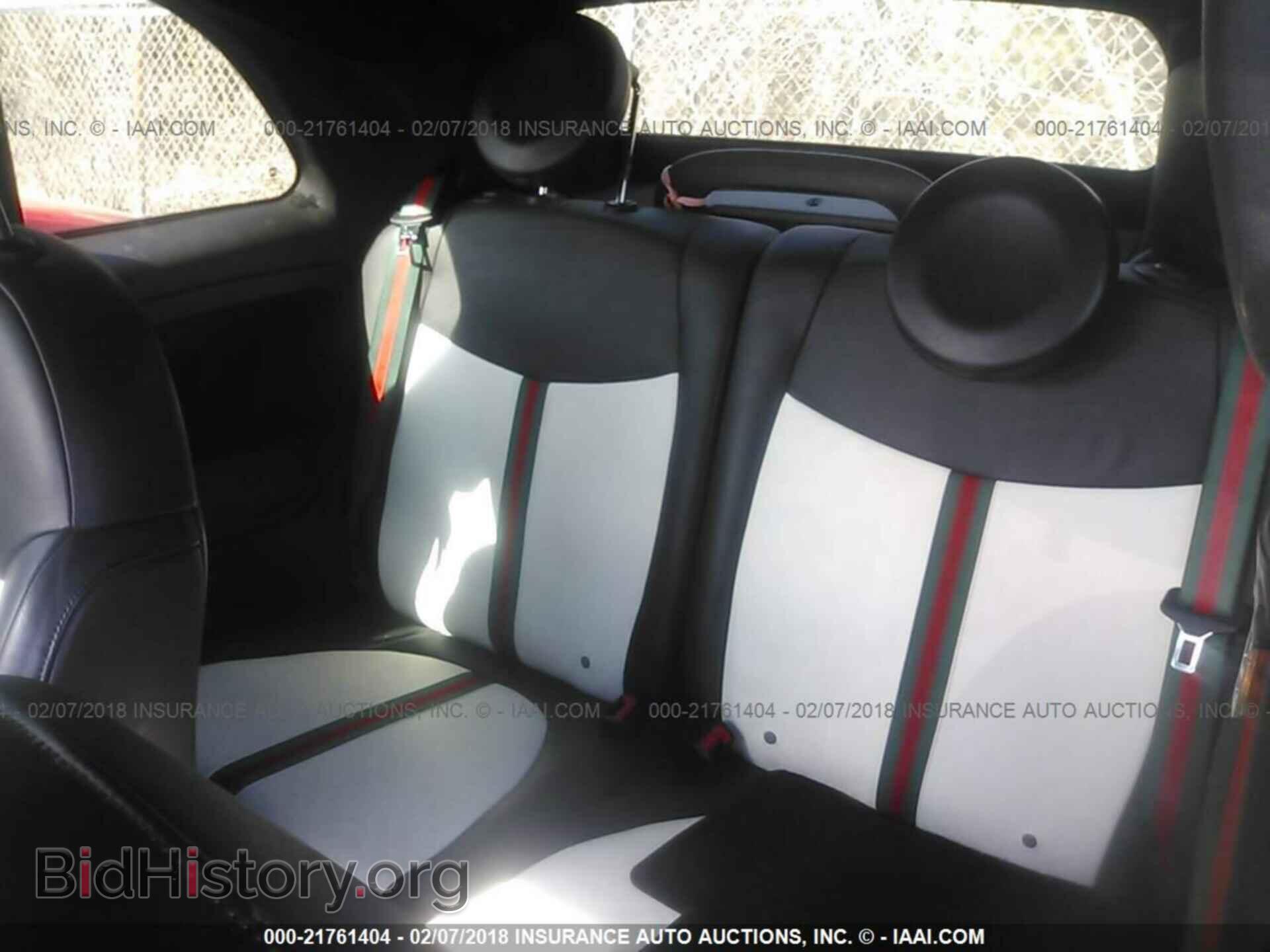 2012 Fiat 500 - VIN: 3C3CFFER5CT224981 - Фото 8